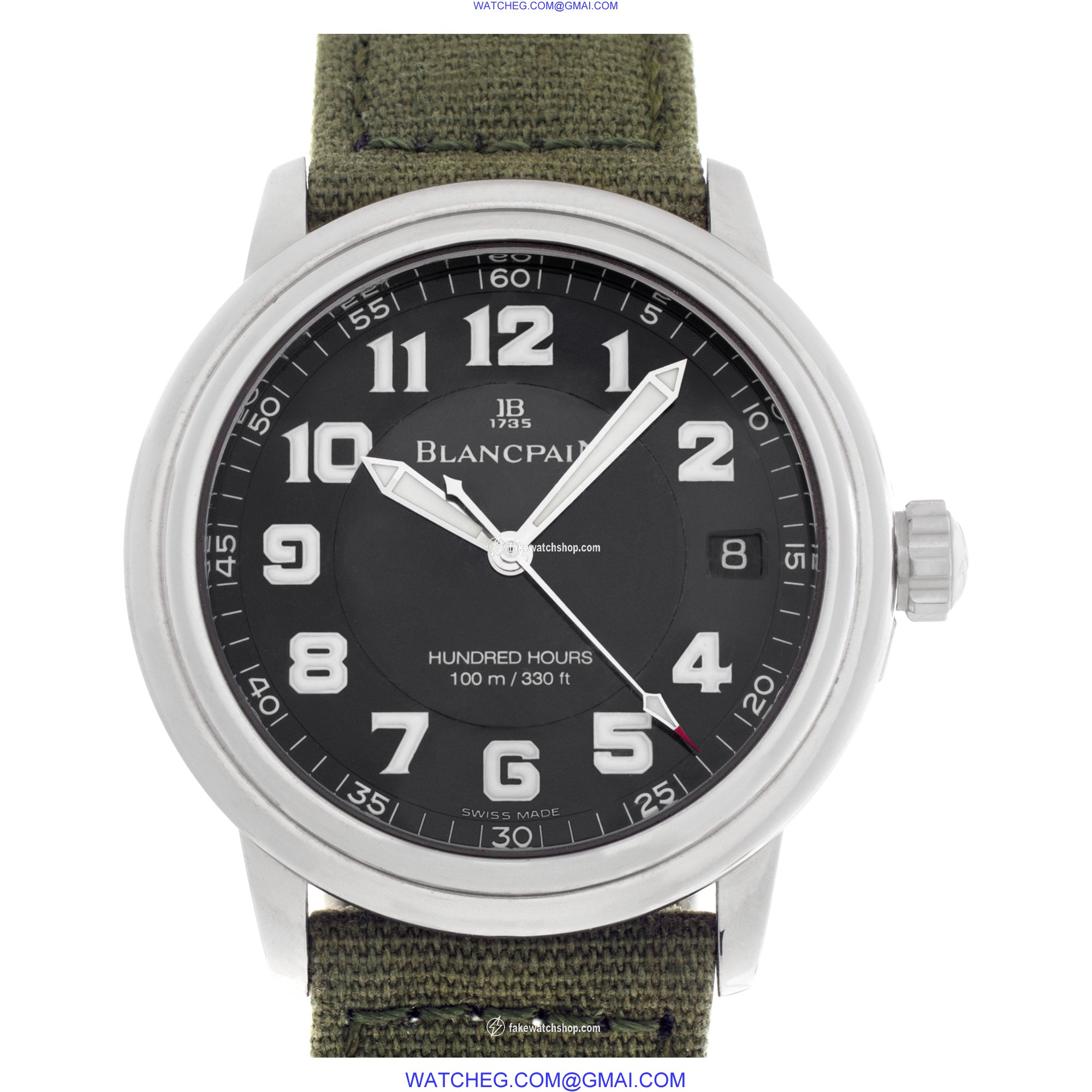 Blancpain 2100-1130M-63B Leman Automatic Male Stainless Steel