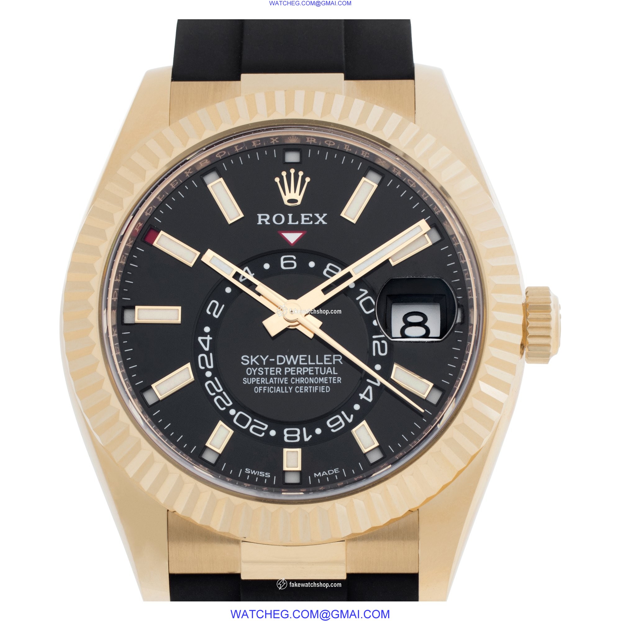Rolex 326238 Sky-Dweller Automatic Male 18k yellow gold