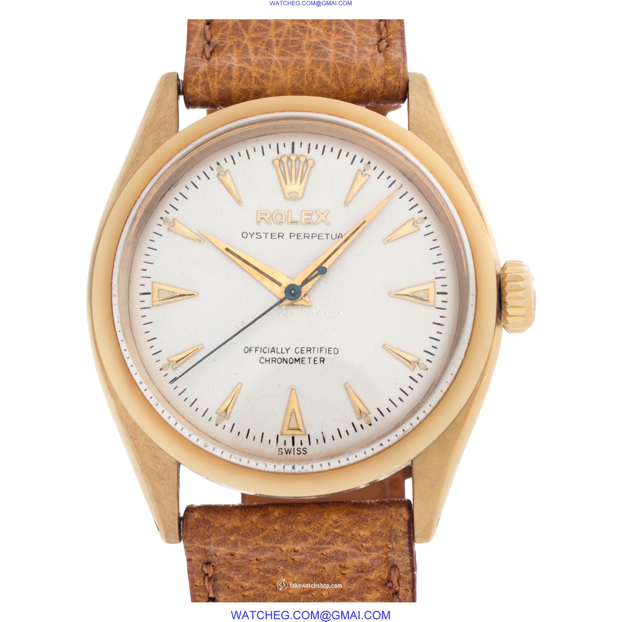 Rolex 6584 Oyster Perpetual Automatic Unisex 14k yellow gold