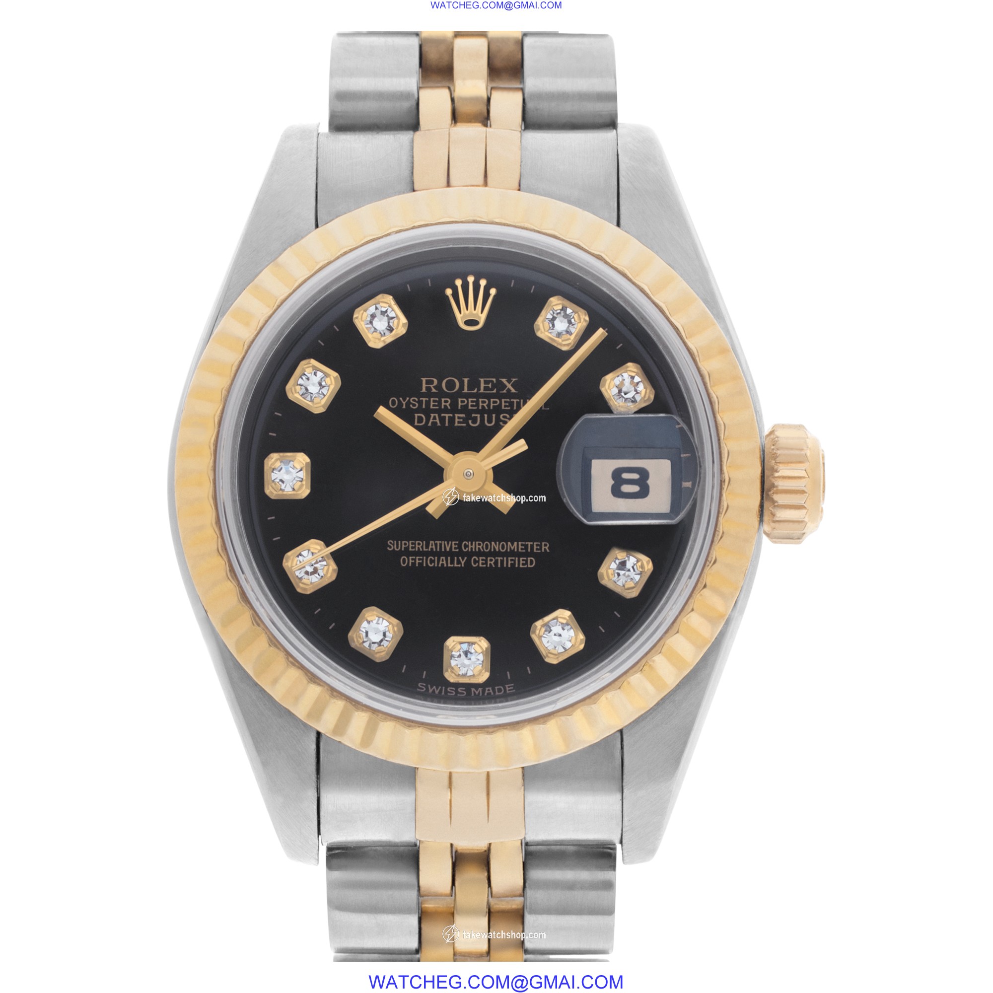 Rolex 69173 Datejust Automatic Female Stainless Steel