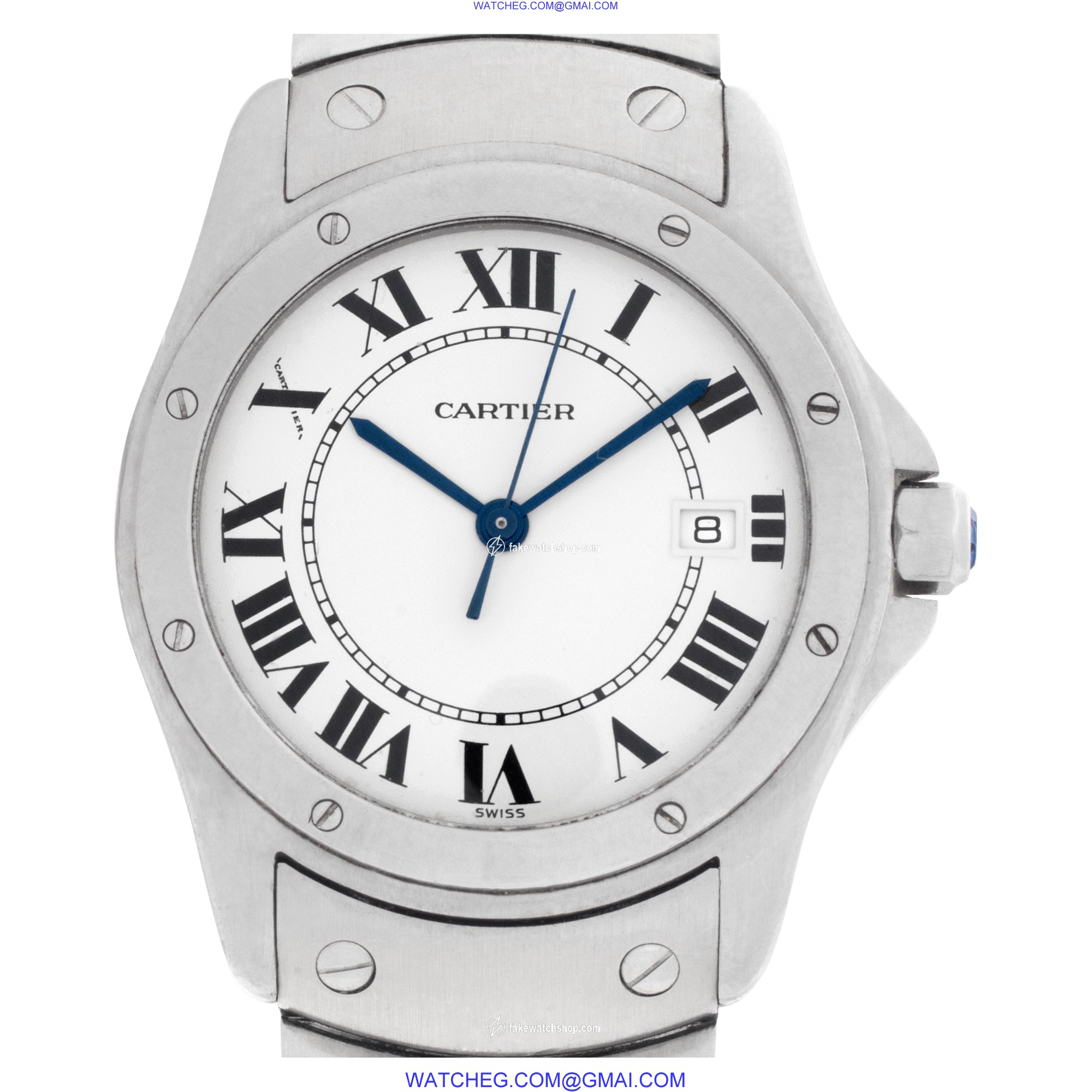 Cartier Cartier 1282 Santos Quartz Male Stainless Steel