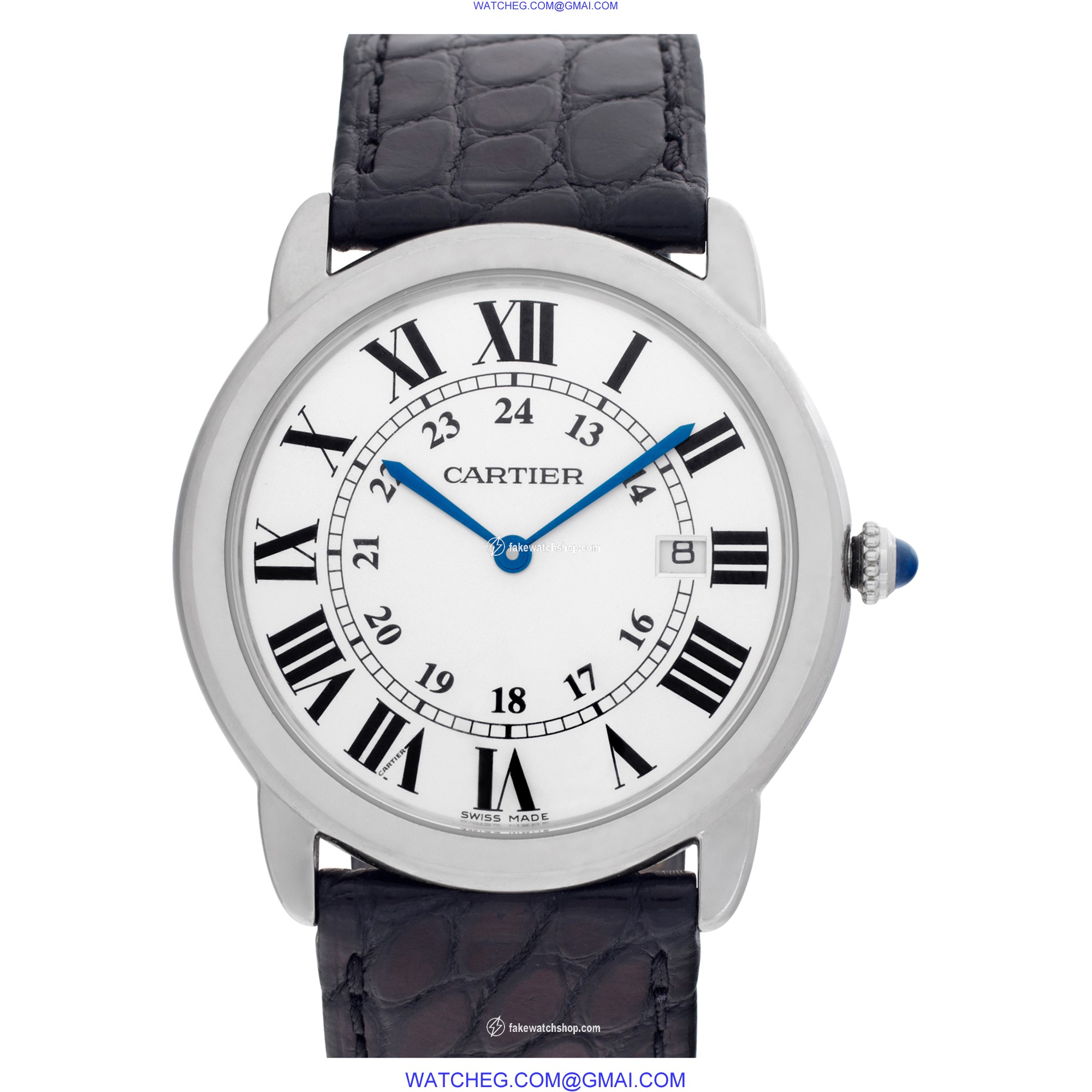Cartier WSRN0029 Ronde Solo Quartz Unisex Stainless Steel