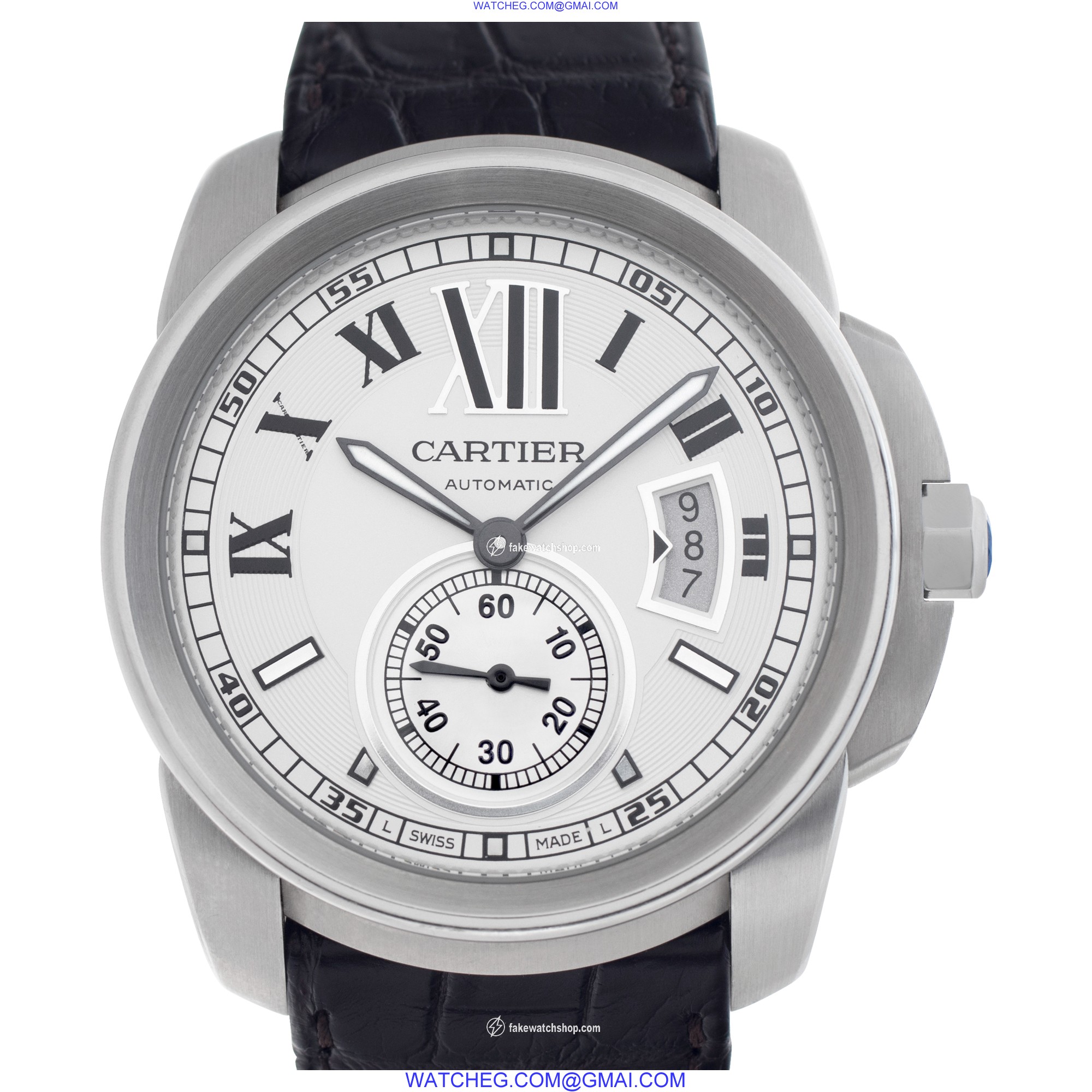 Cartier W7100037 Calibre Automatic Male Stainless Steel