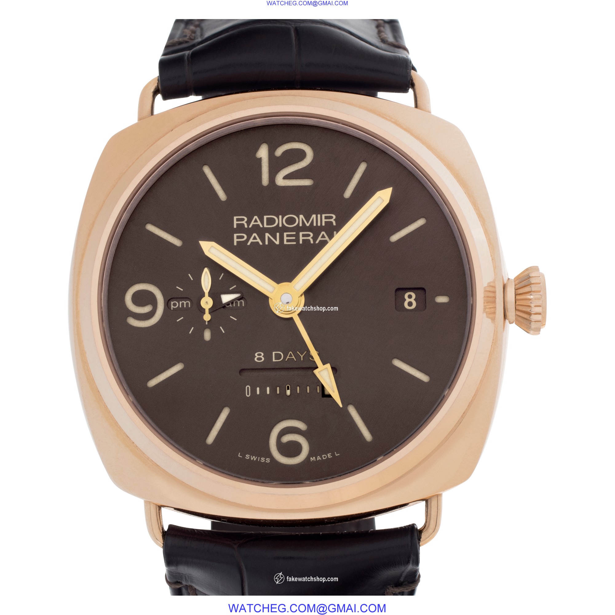 Panerai PAM395 Radiomir Manual Male 18k rose gold