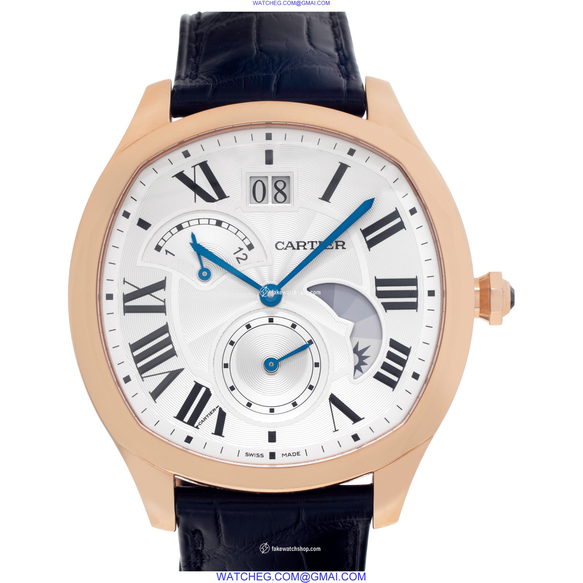 Cartier wgnm0005 Drive Automatic Male 18k rose gold