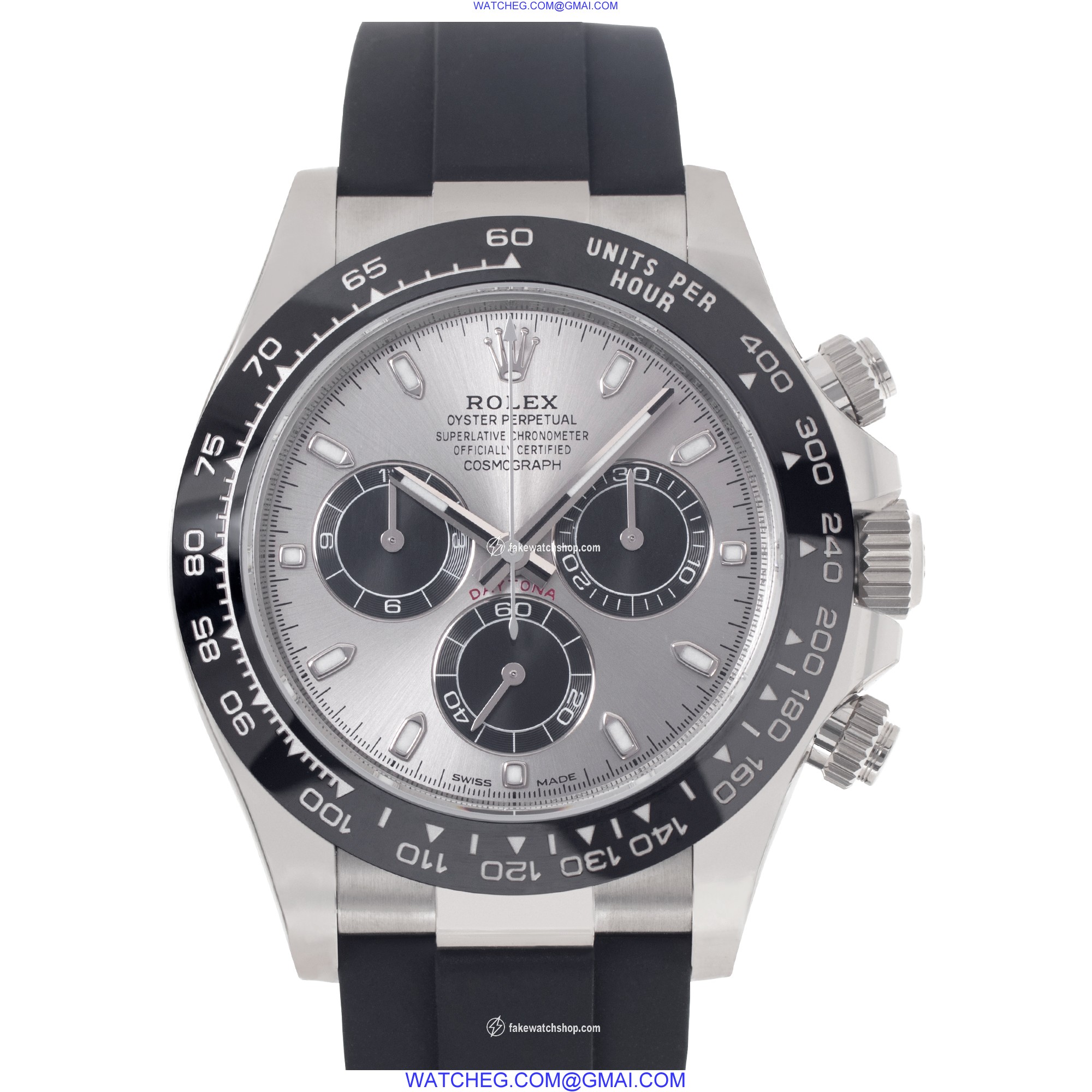 Rolex 116519 Daytona Automatic Male 18k White Gold