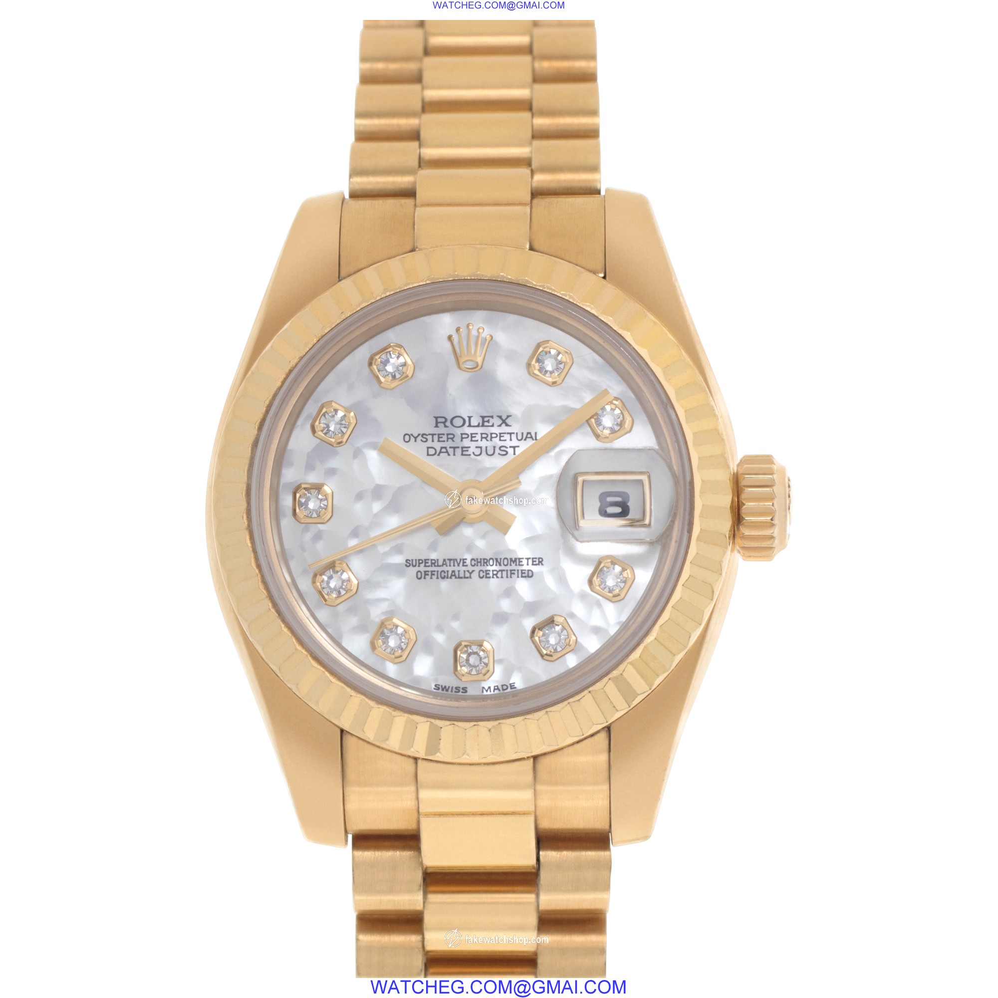 Rolex 179178 Datejust Automatic Female 18k yellow gold