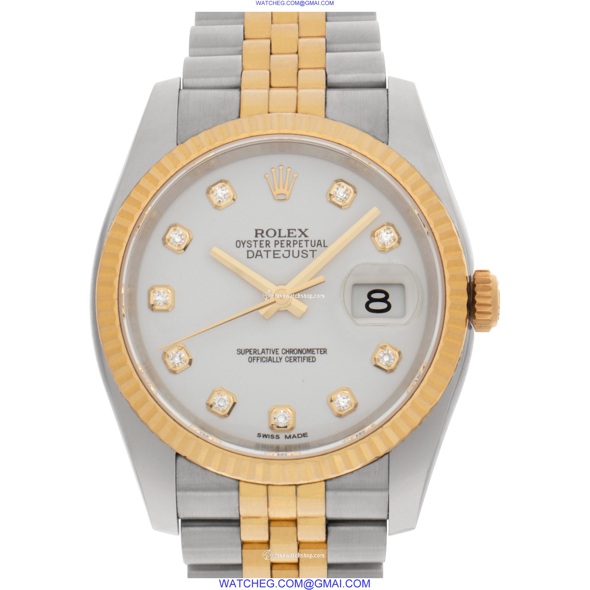 Rolex 116233 Datejust Automatic Unisex 18k gold & Stainless Steel