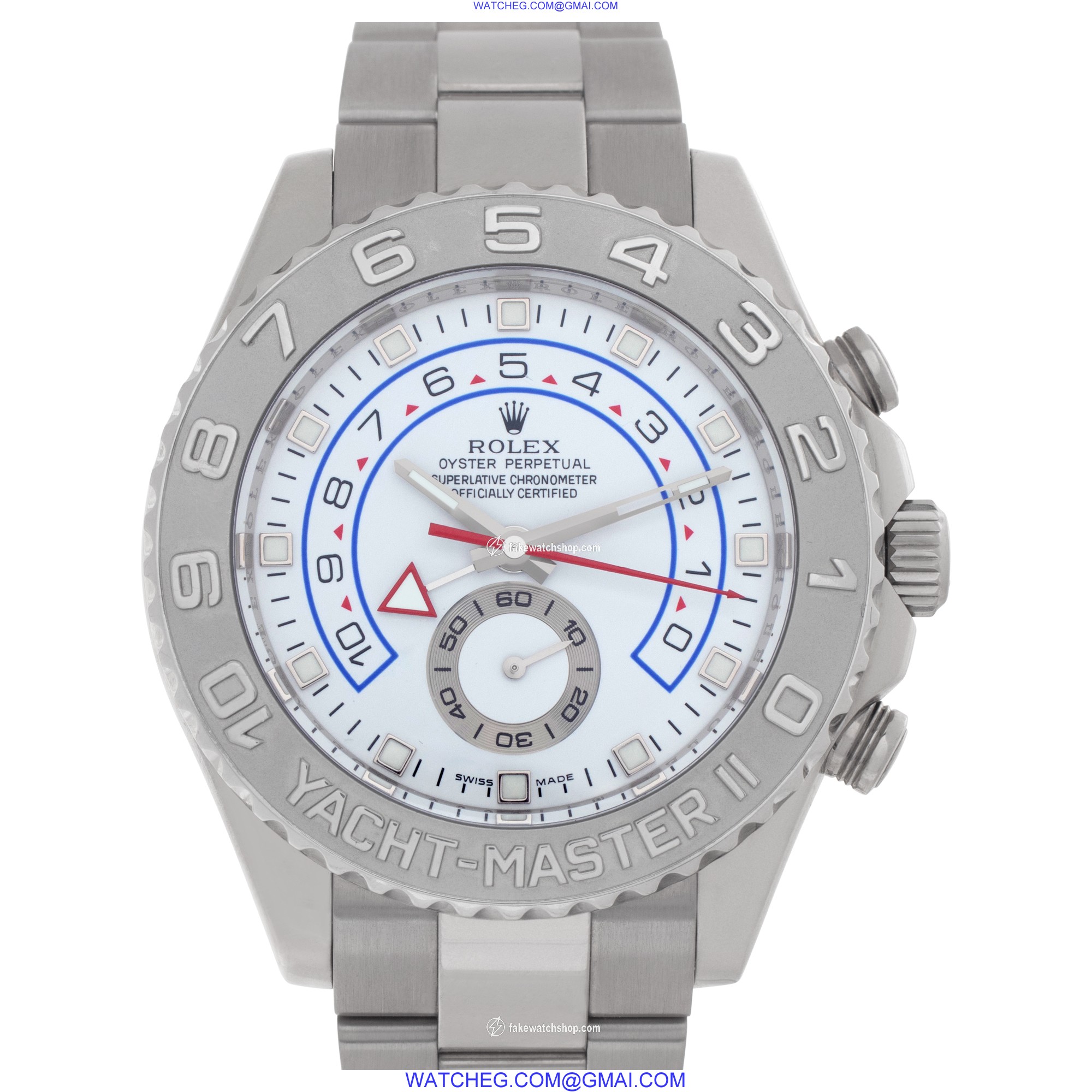 Rolex 116689 Yacht-Master II Automatic Male 18k White Gold