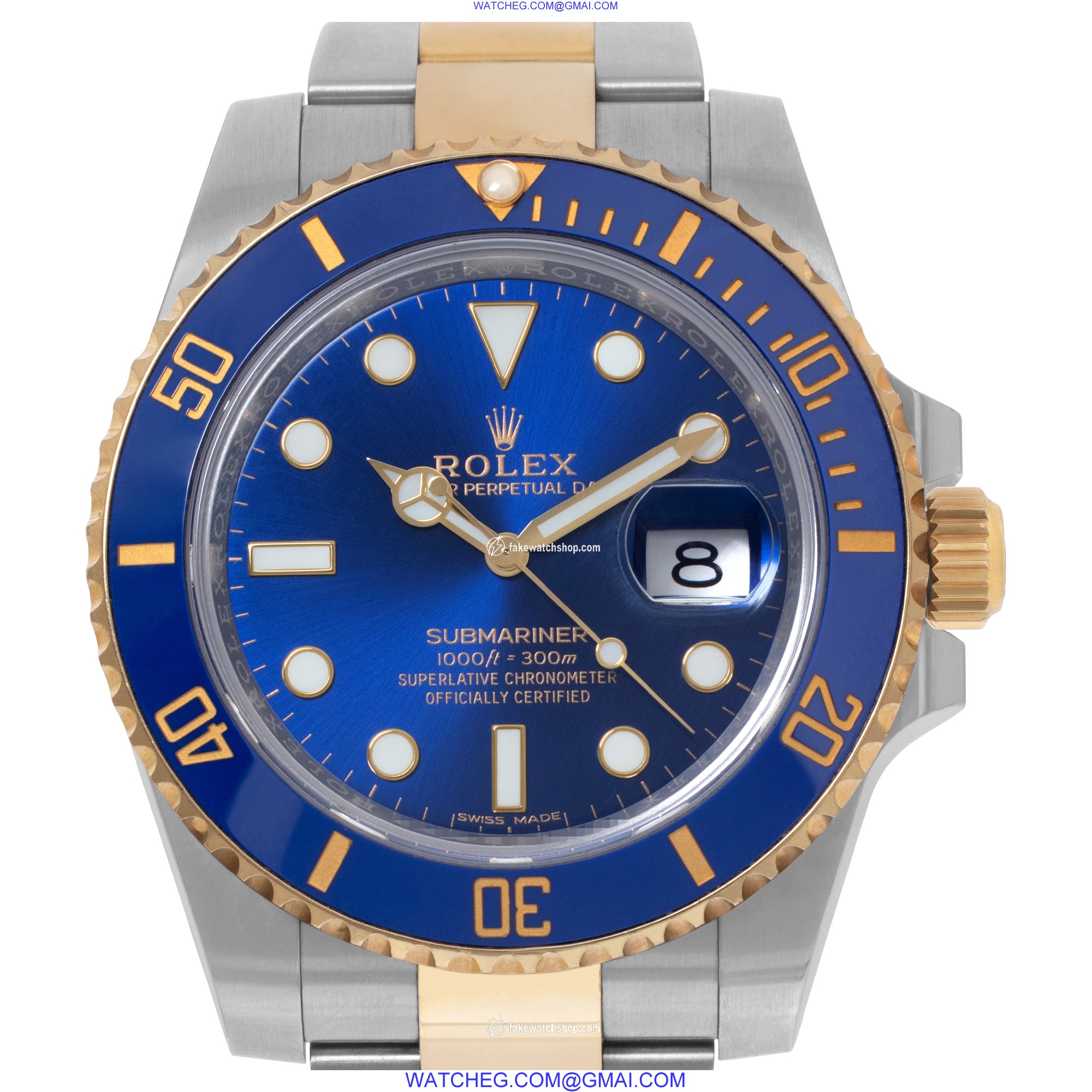 Rolex 116613 Submariner Automatic Male 18k gold & Stainless Steel
