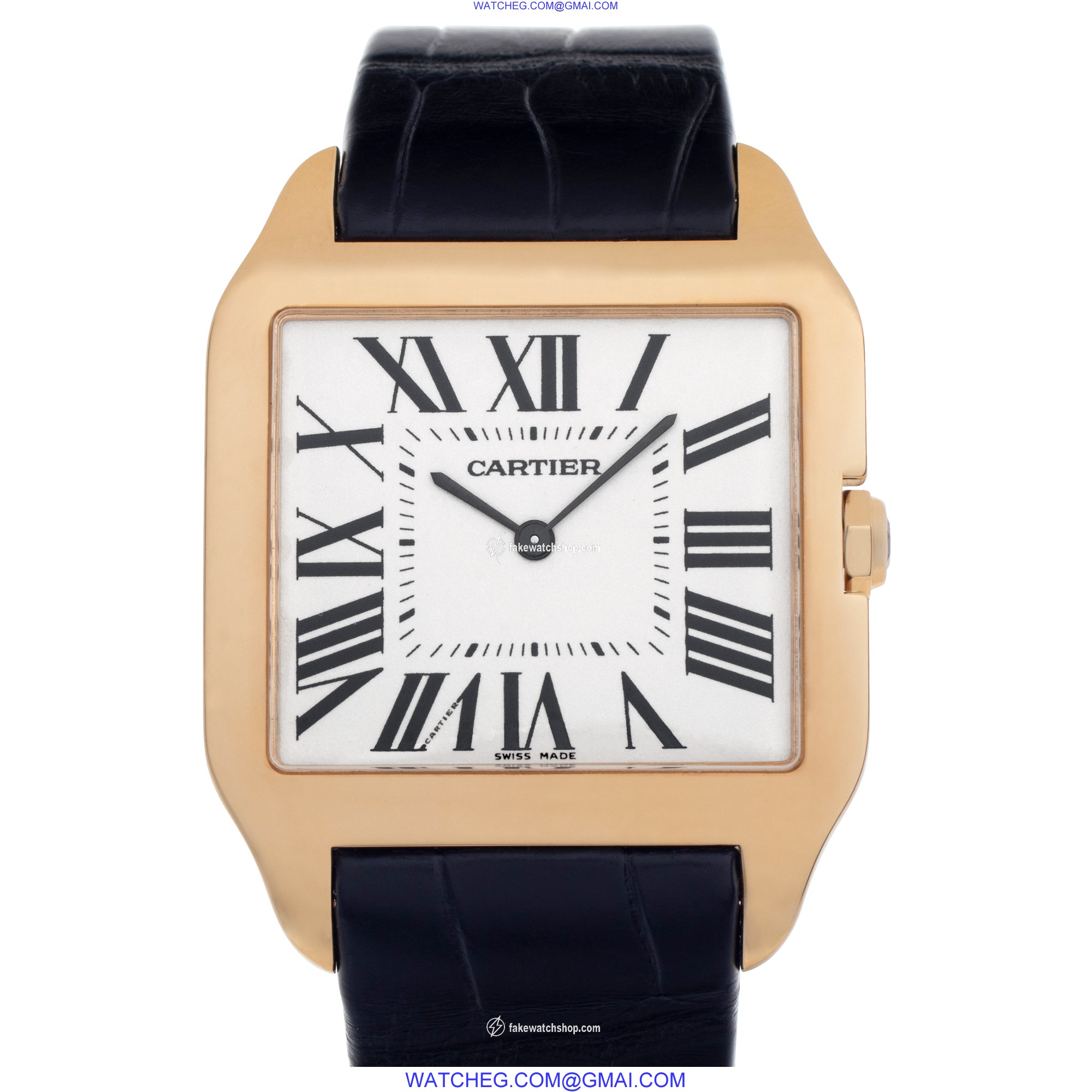 Cartier W2008751 Santos Dumont Manual Unisex 18k yellow gold