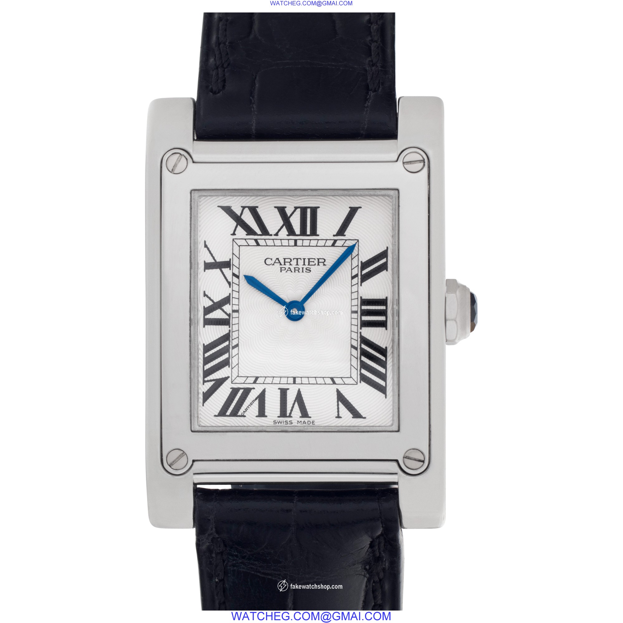 Cartier W1539951P Tank Manual Unisex Platinum