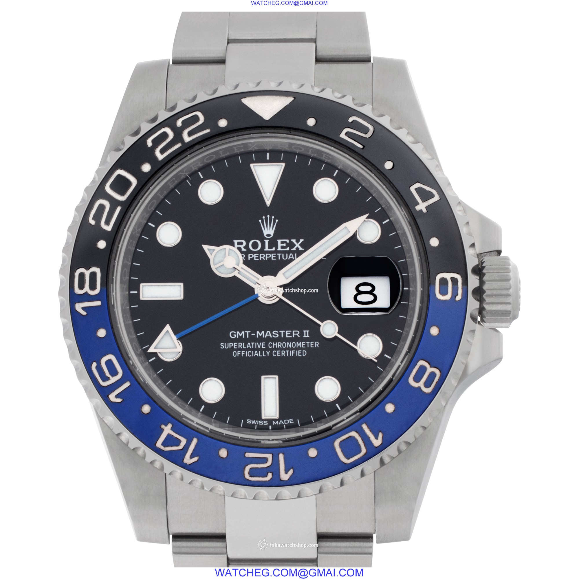 Rolex 116710 GMT Master II Batman Automatic Male Stainless Steel