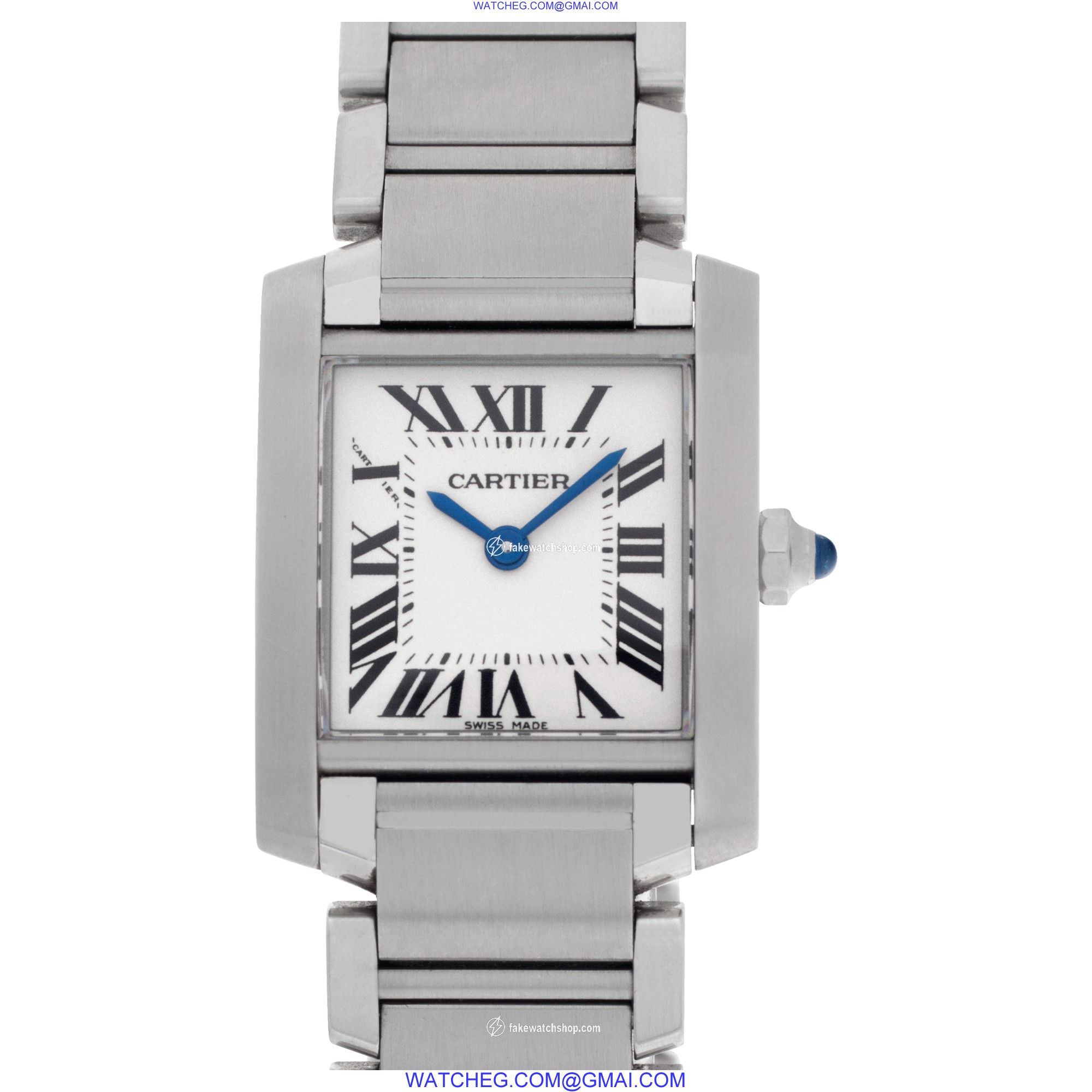 Cartier W51008Q3 Tank Francaise Quartz Female Stainless Steel
