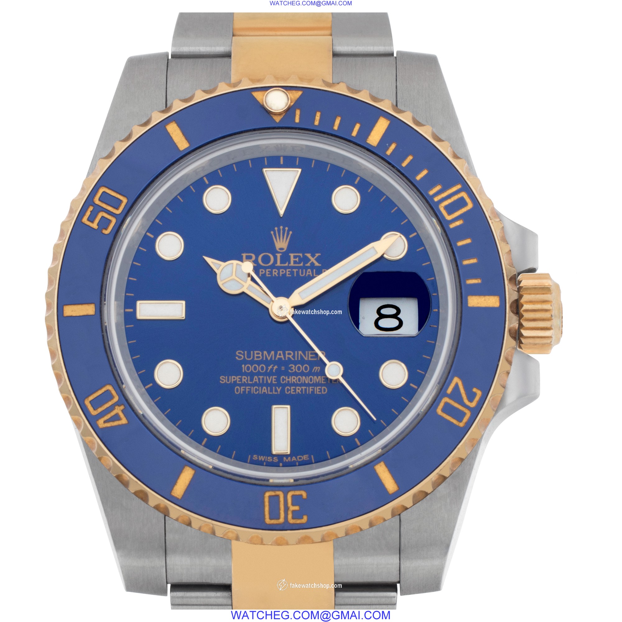 Rolex 116613 Submariner Automatic Male 18k gold & Stainless Steel