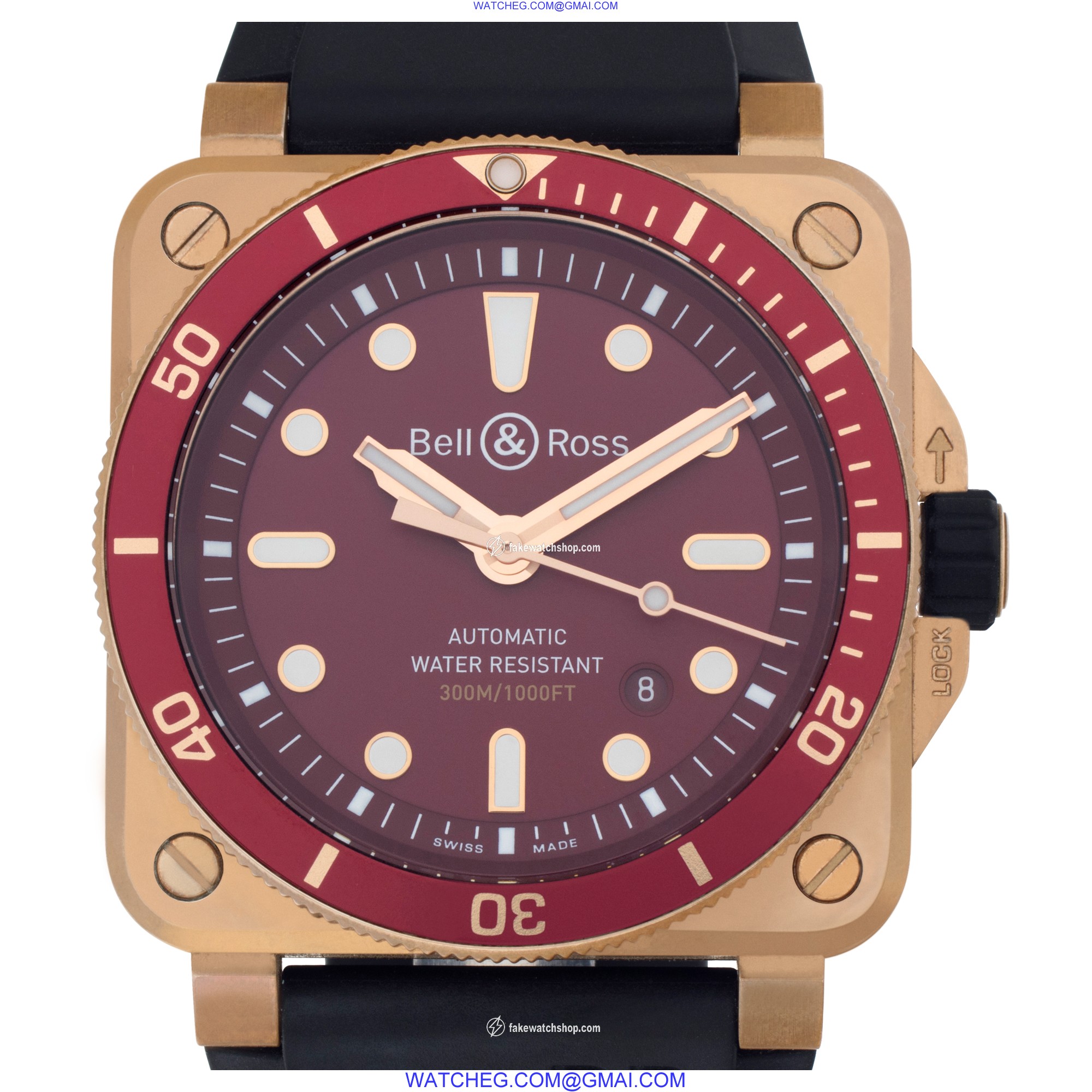 Bell & Ross BR03-92 Divers Automatic Male Bronze