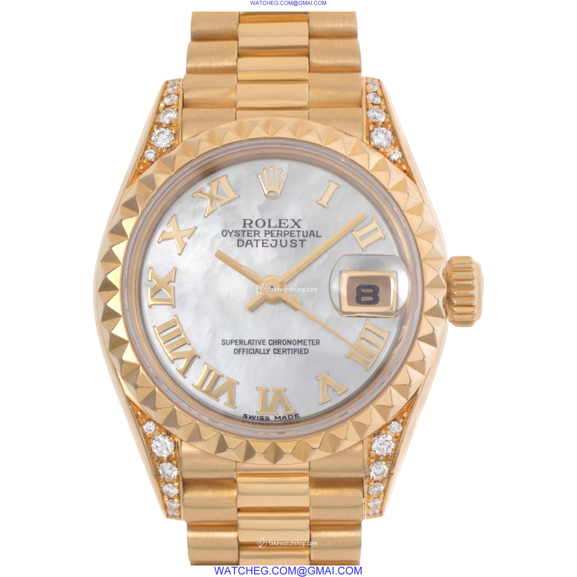 Rolex 79188 Datejust Automatic Female 18k yellow gold