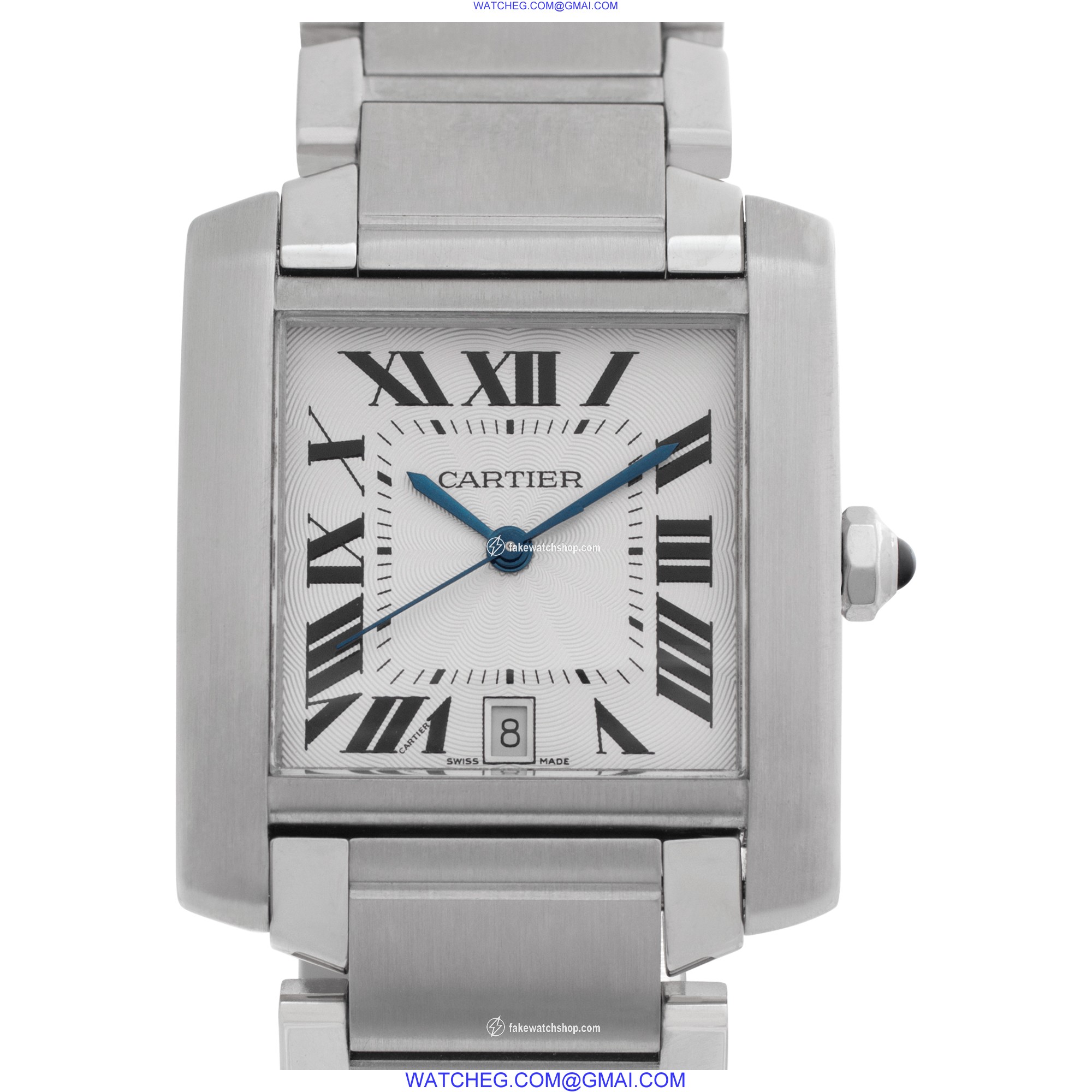 Cartier W51002Q3 Tank Francaise Automatic Unisex Stainless Steel
