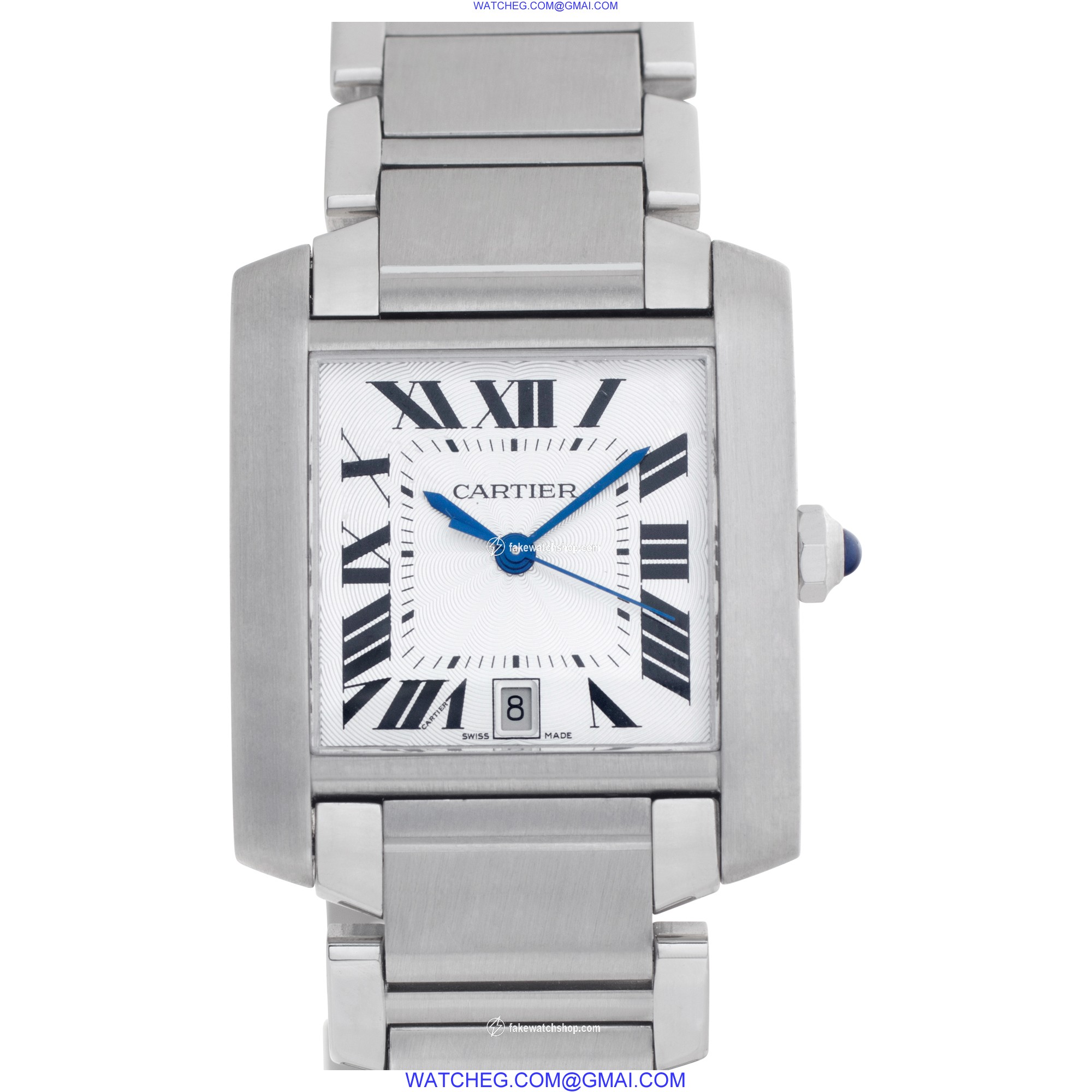 Cartier W51002Q3 Tank Francaise Automatic Unisex Stainless Steel