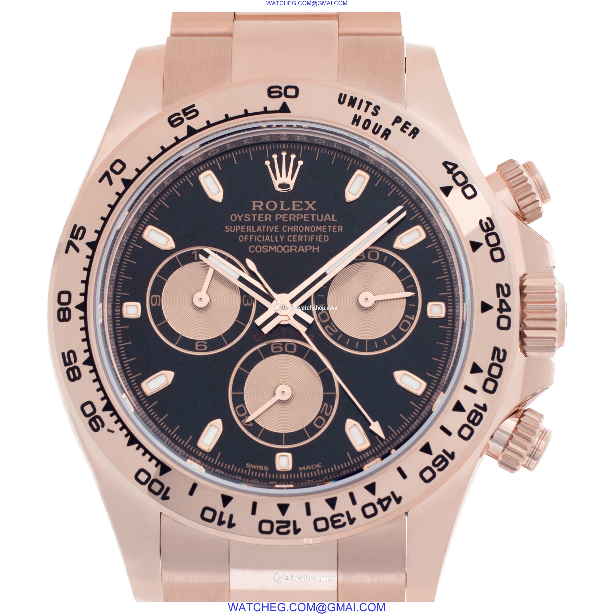Rolex 116505 Daytona Automatic Male 18k rose gold