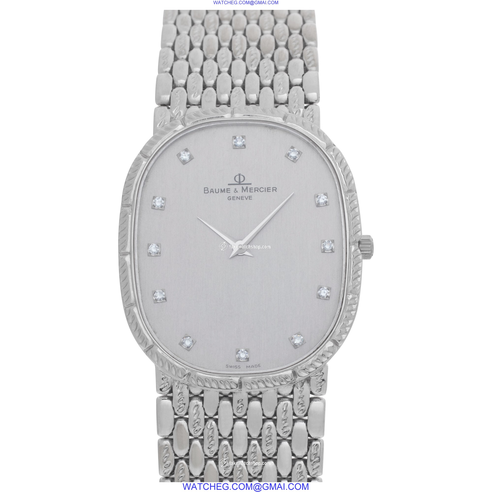 Baume & Mercier 17600 9 Classic Manual Male 18k White Gold