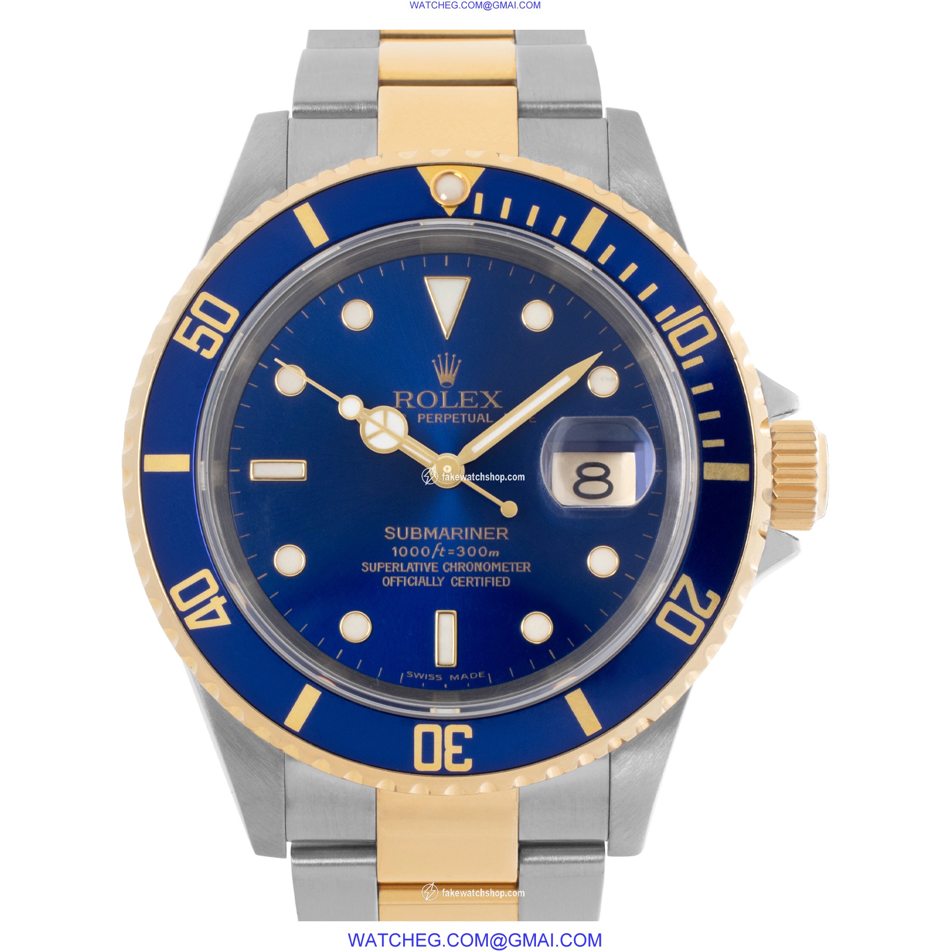 Rolex 16613 T Submariner Automatic Male Stainless Steel