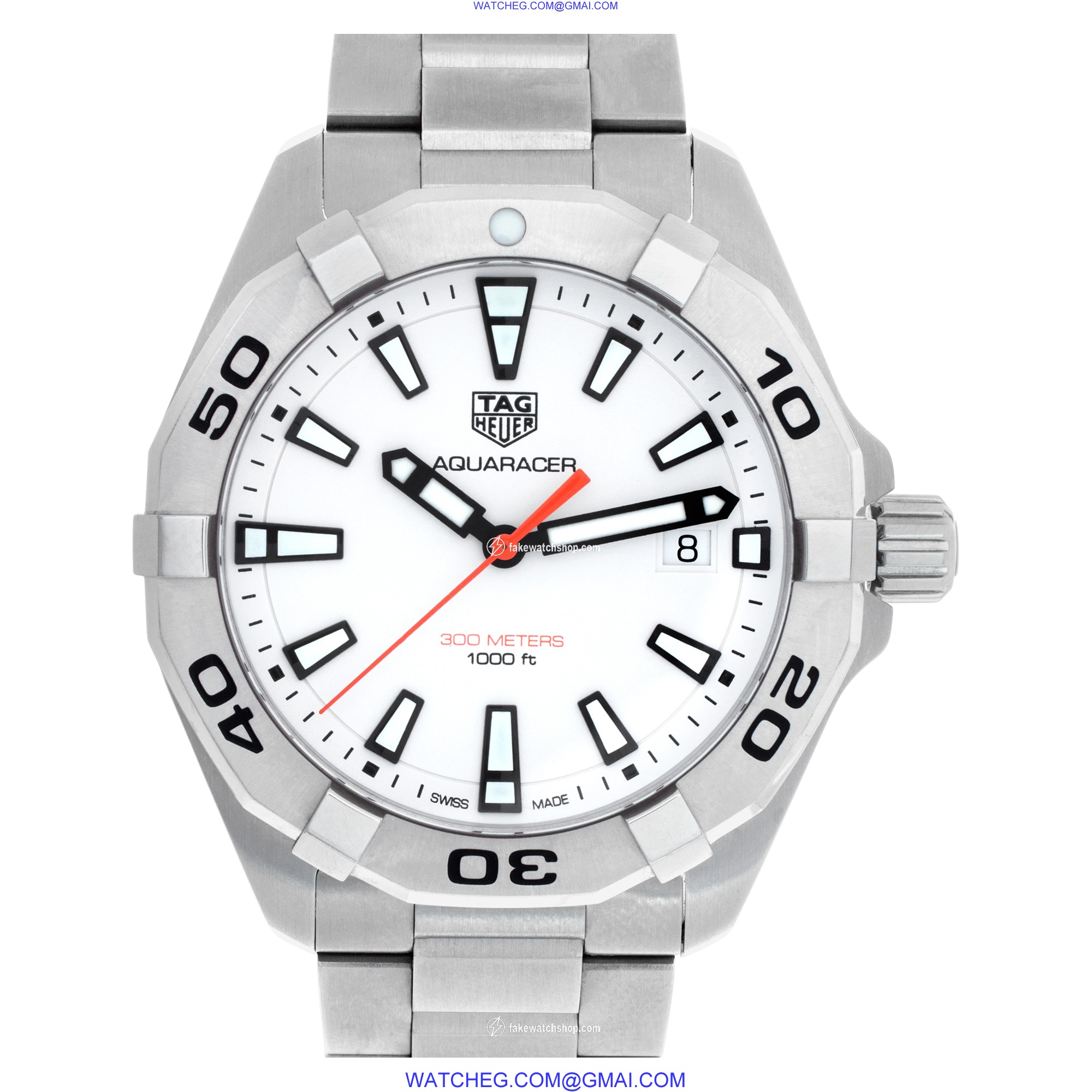 Tag Heuer wbd1111 Aquaracer Quartz Male Stainless Steel
