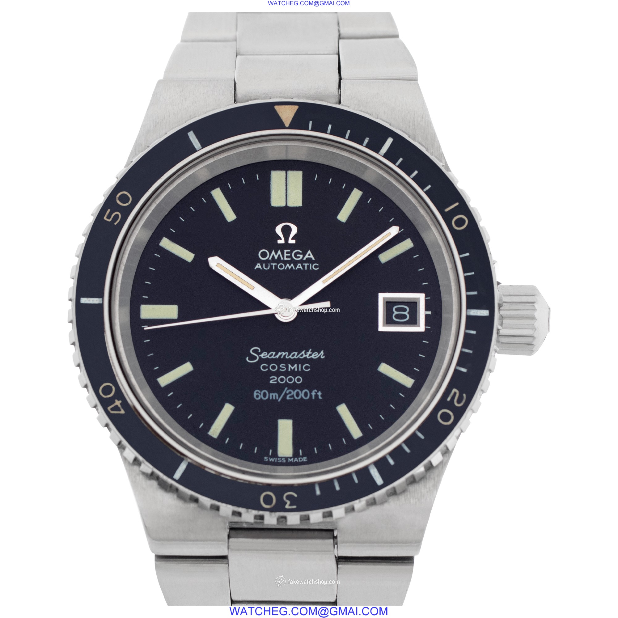 Omega 166137 Seamaster Automatic Male Stainless Steel