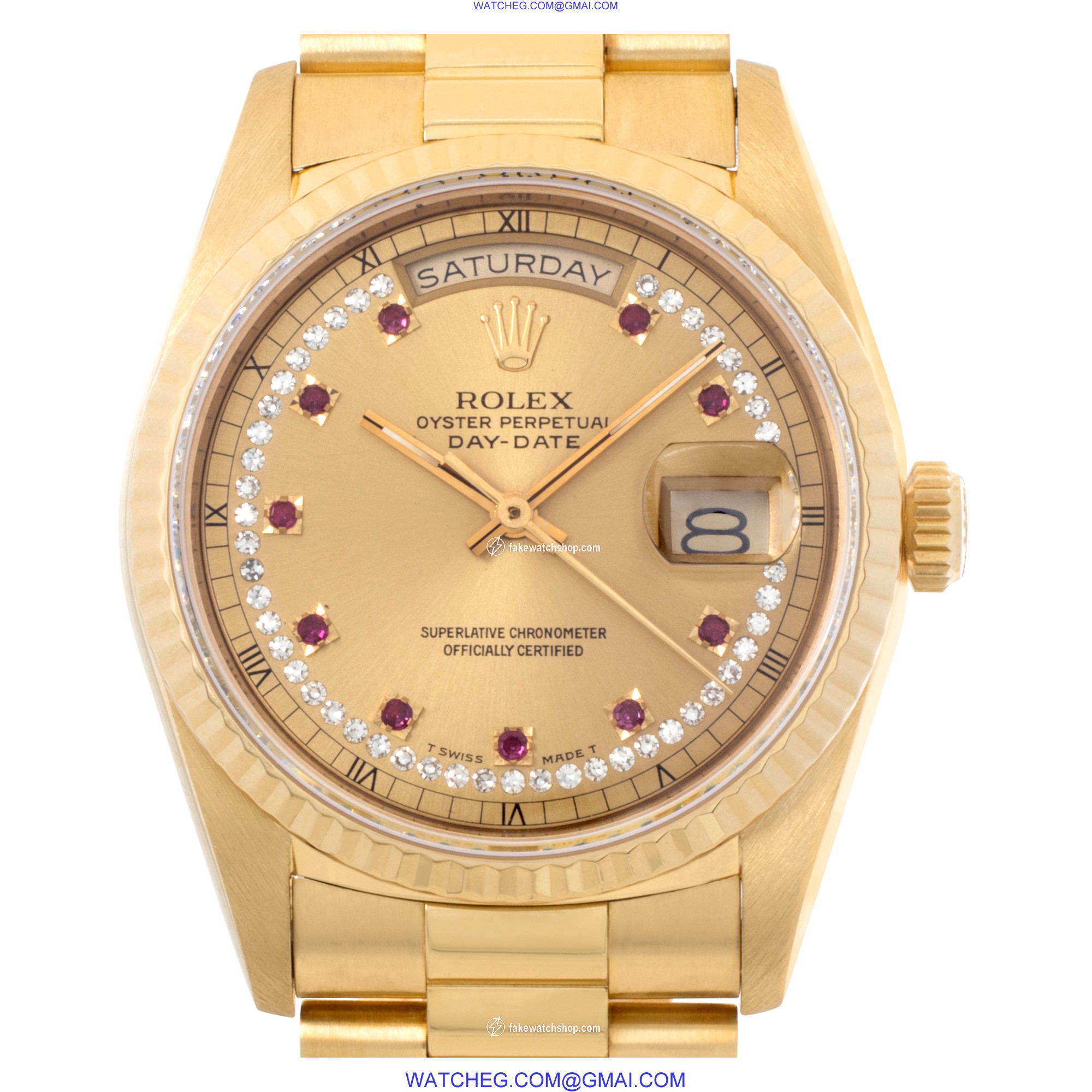 Rolex 18238 Day-Date Automatic Male 18k yellow gold