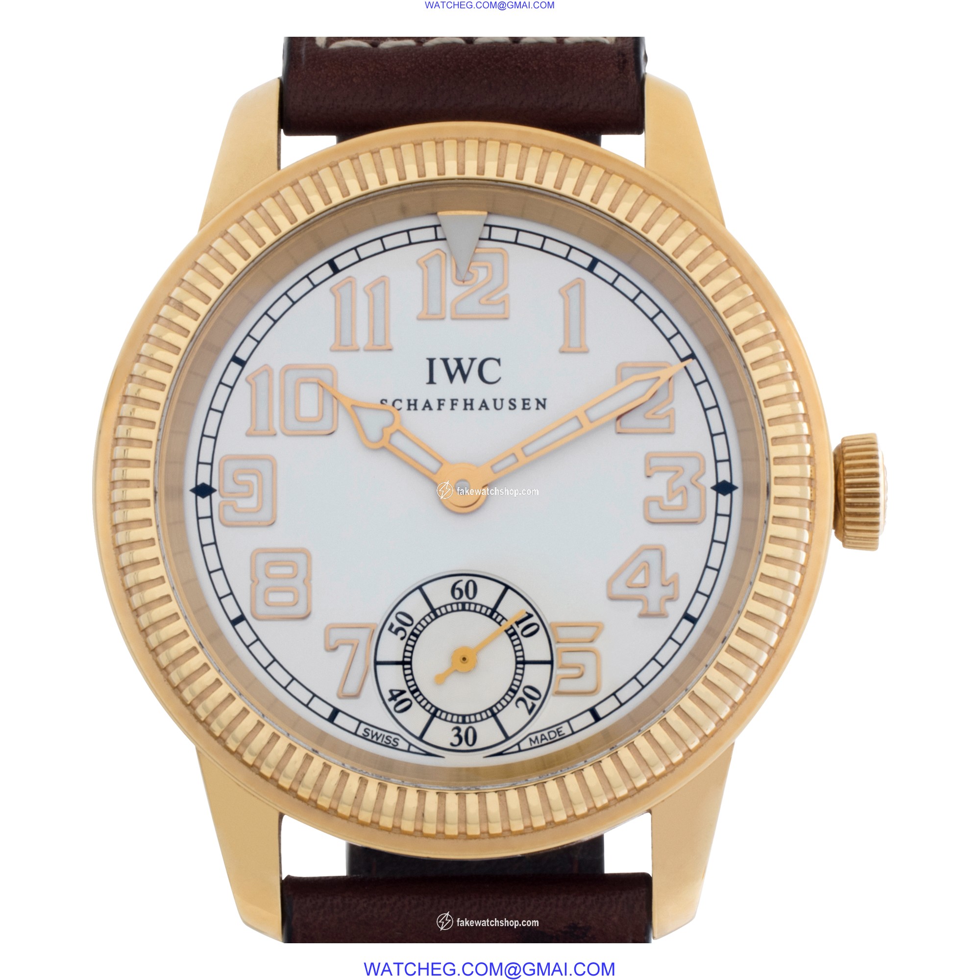 IWC IW3254-03 Pilot Manual Male 18k rose gold