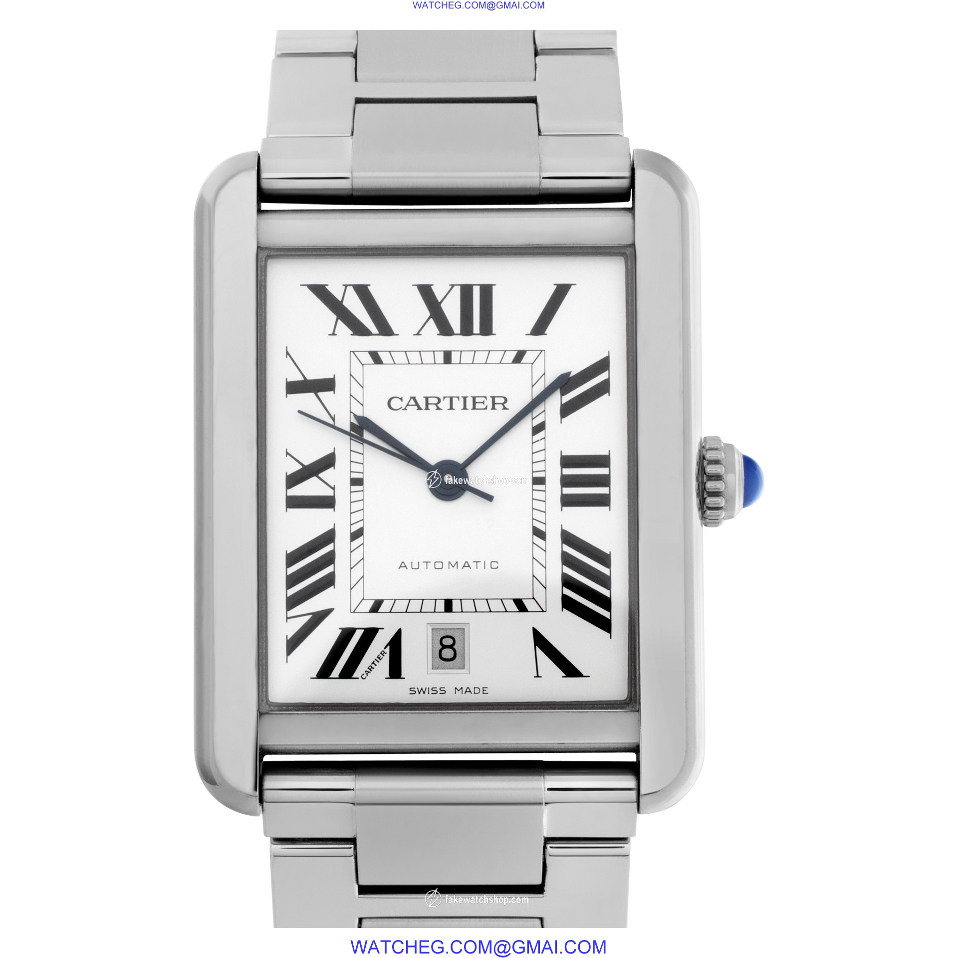 Cartier w52000028 Tank Solo Automatic Unisex Stainless Steel