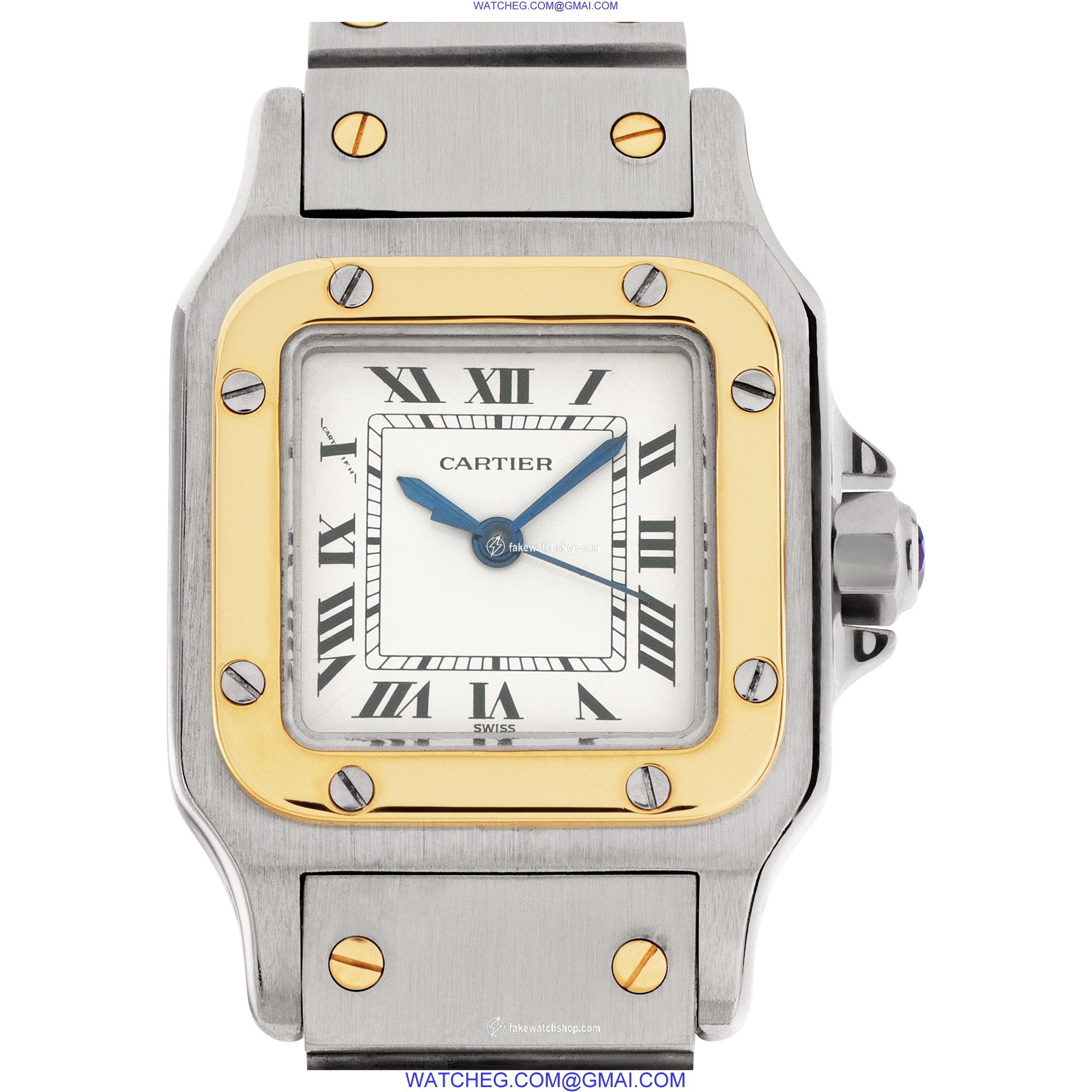 Cartier 16763 Santos Automatic Female Stainless Steel