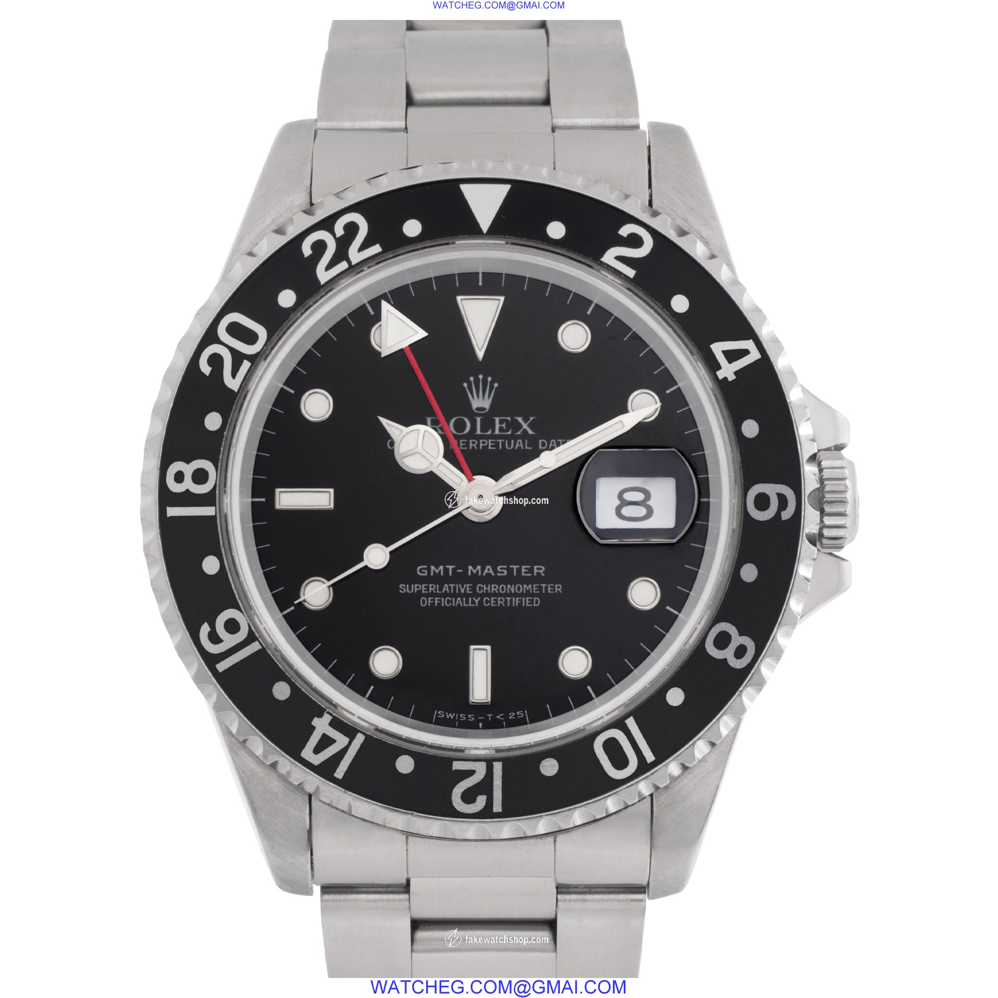 Rolex 16700 GMT-Master Automatic Male Stainless Steel