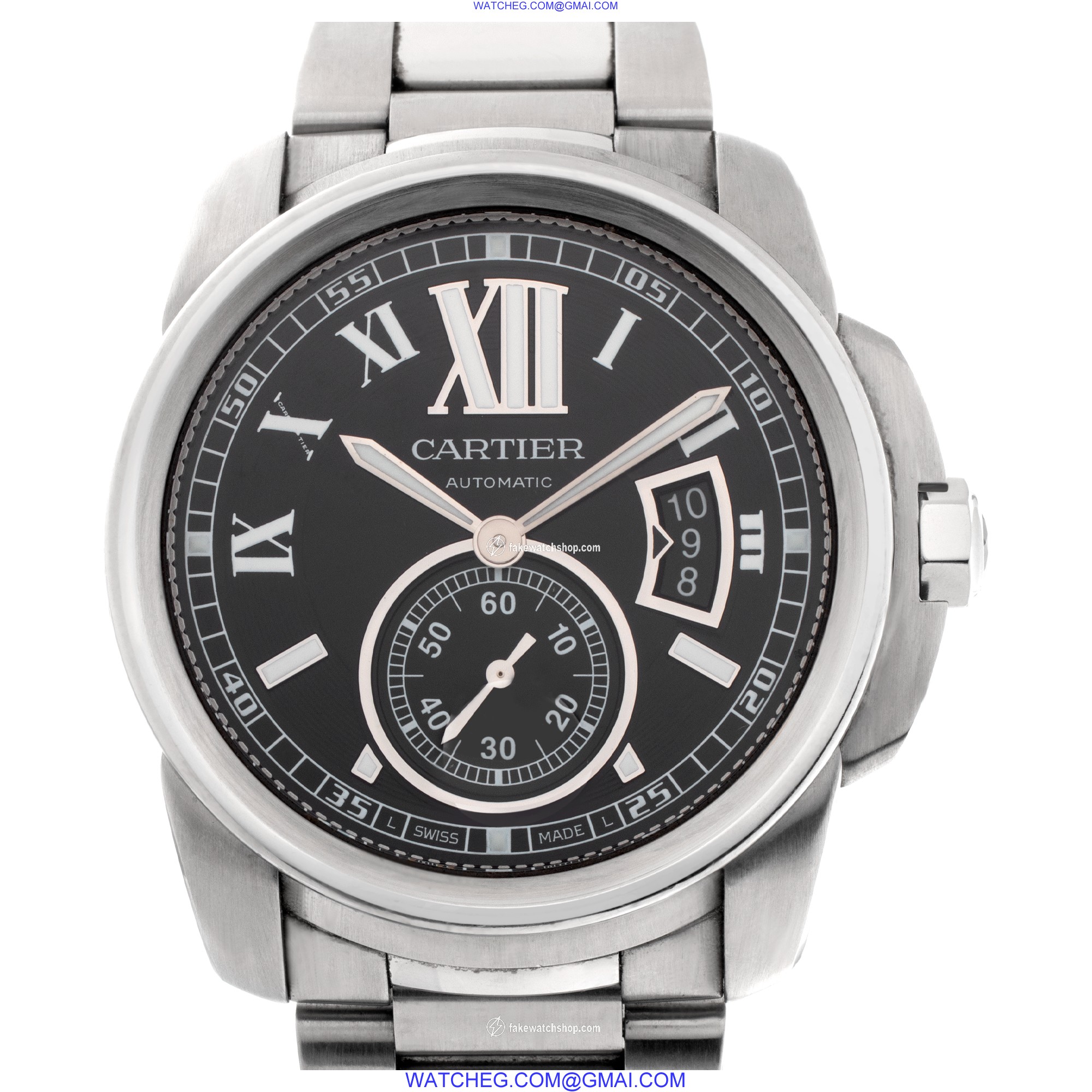 Cartier W7100016 Calibre Automatic Male Stainless Steel