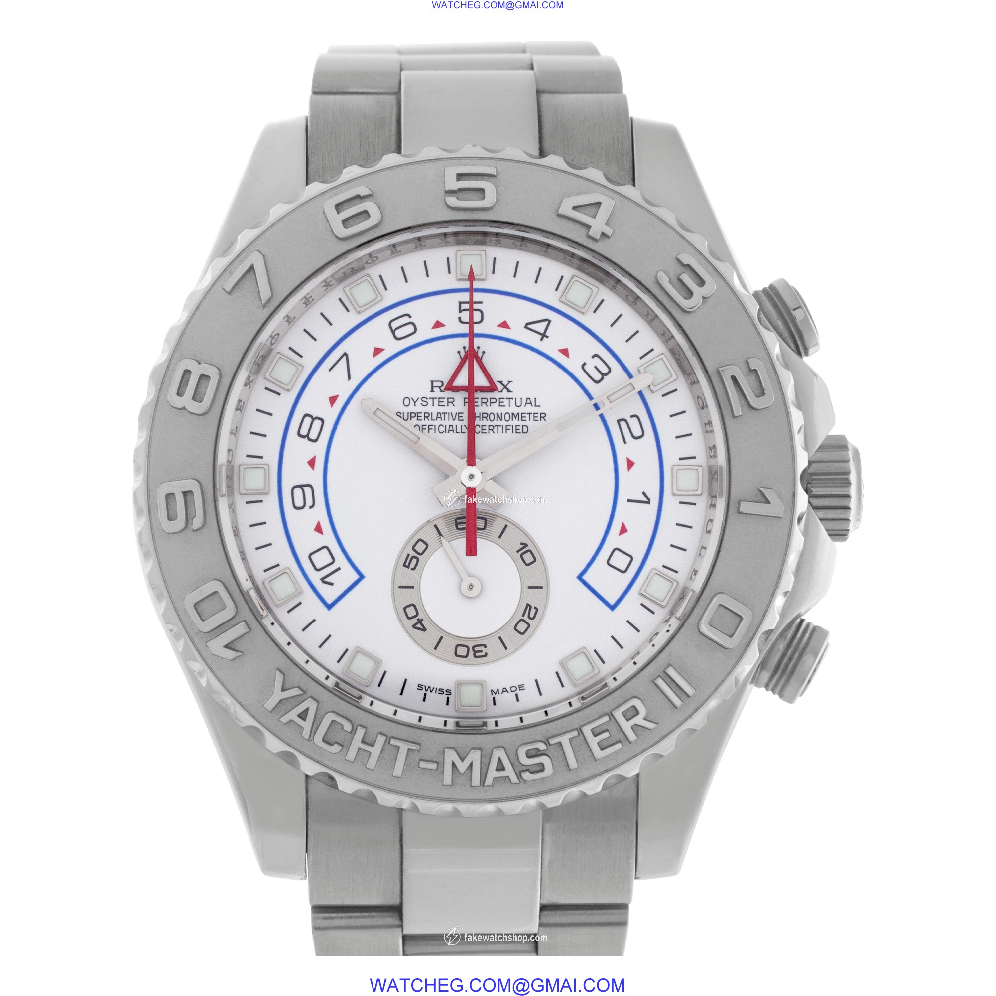 Rolex 116689 Yacht-Master II Automatic Male 18k White Gold