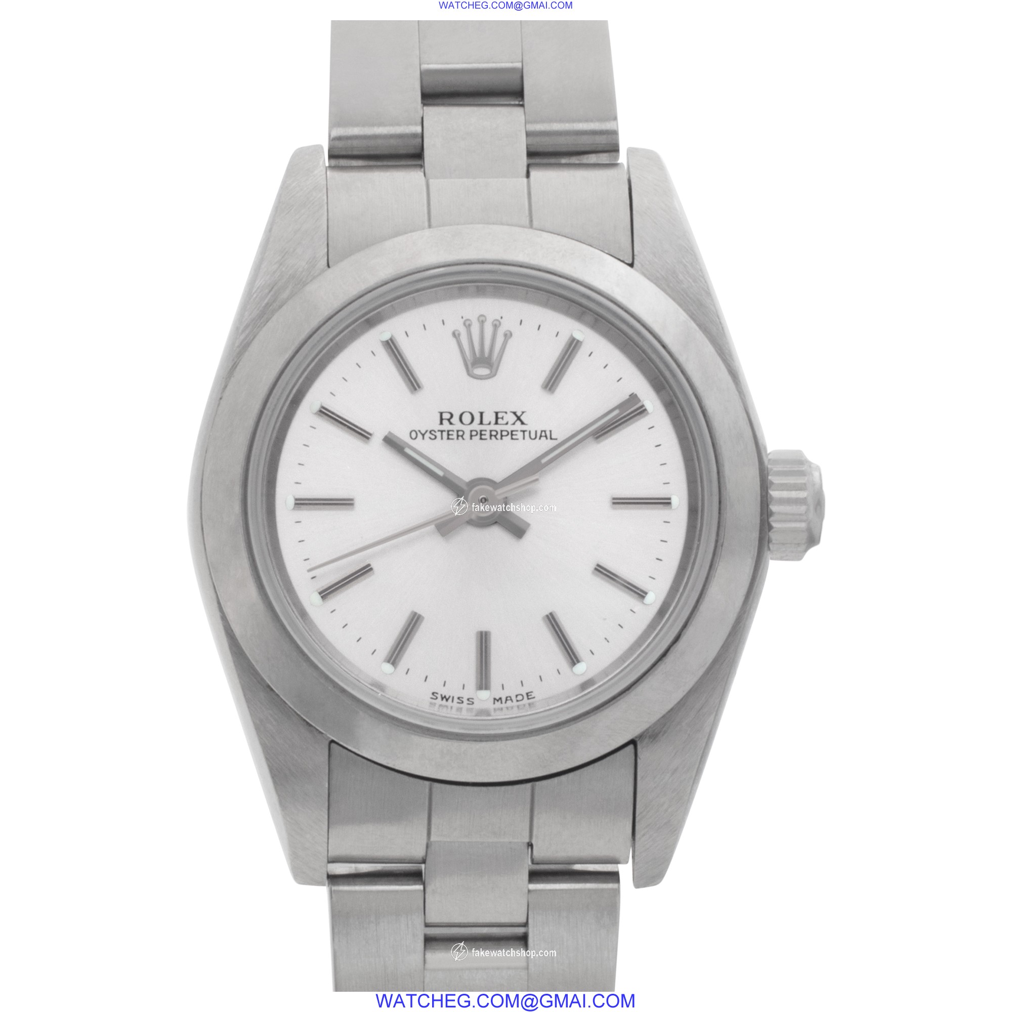 Rolex 76080 Oyster Perpetual Automatic Female Stainless Steel