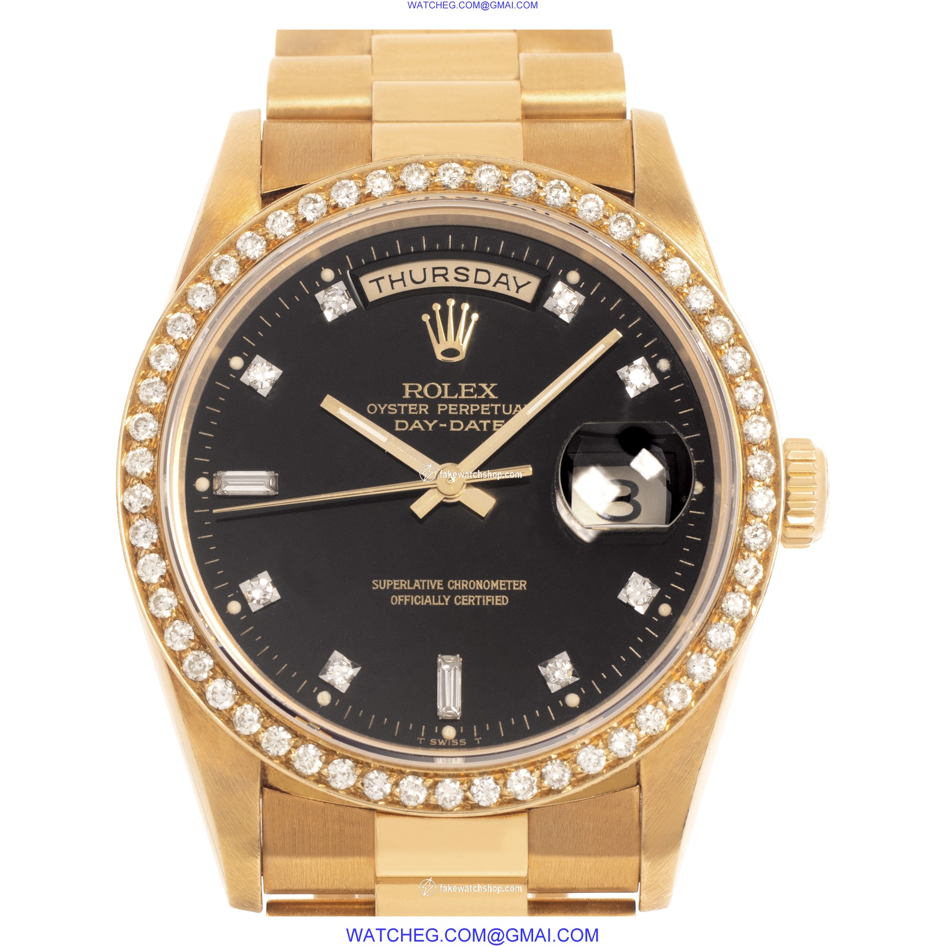 Rolex 18238 Day-Date Automatic Male 18k yellow gold