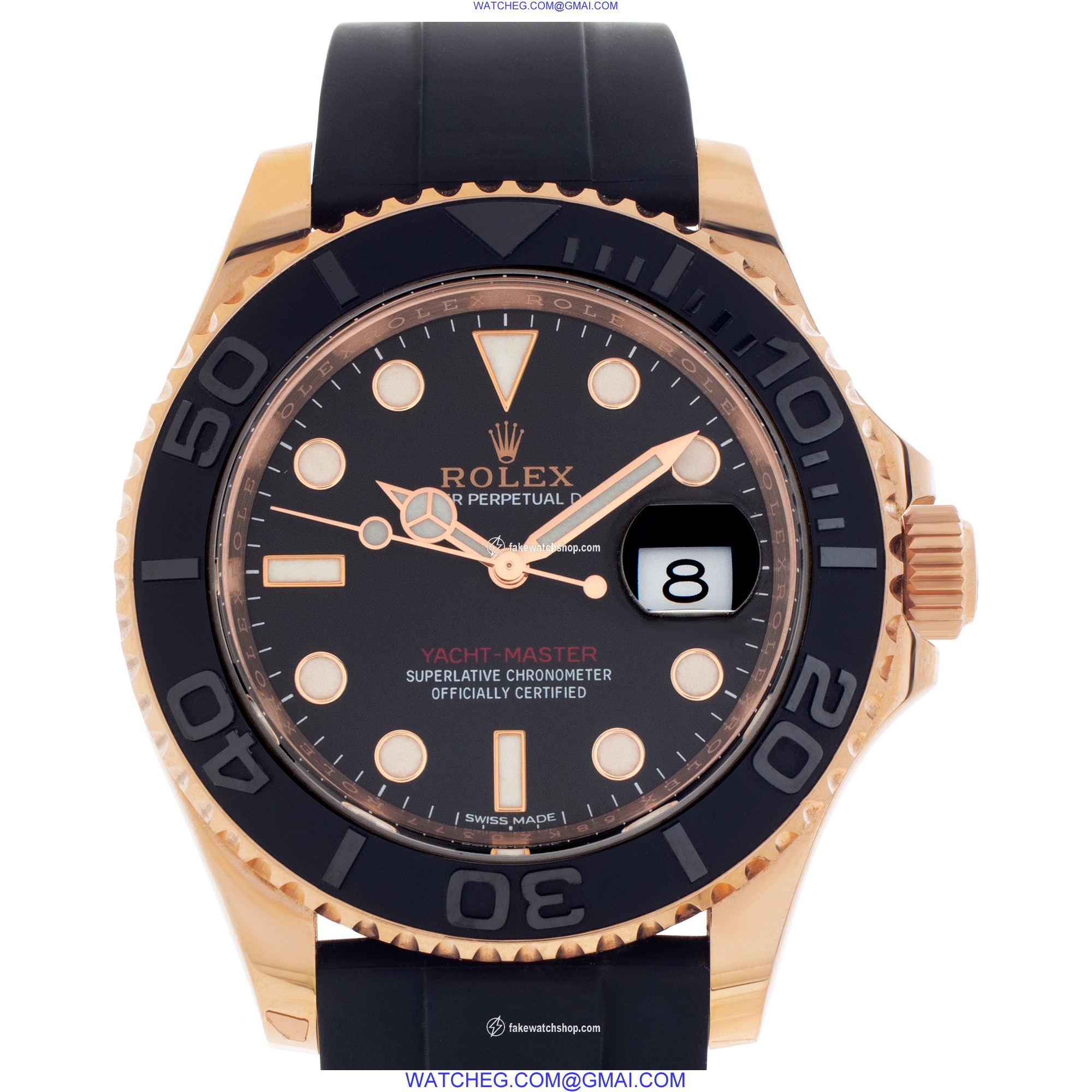 Rolex 116655 Yacht-Master Automatic Male 18k rose gold