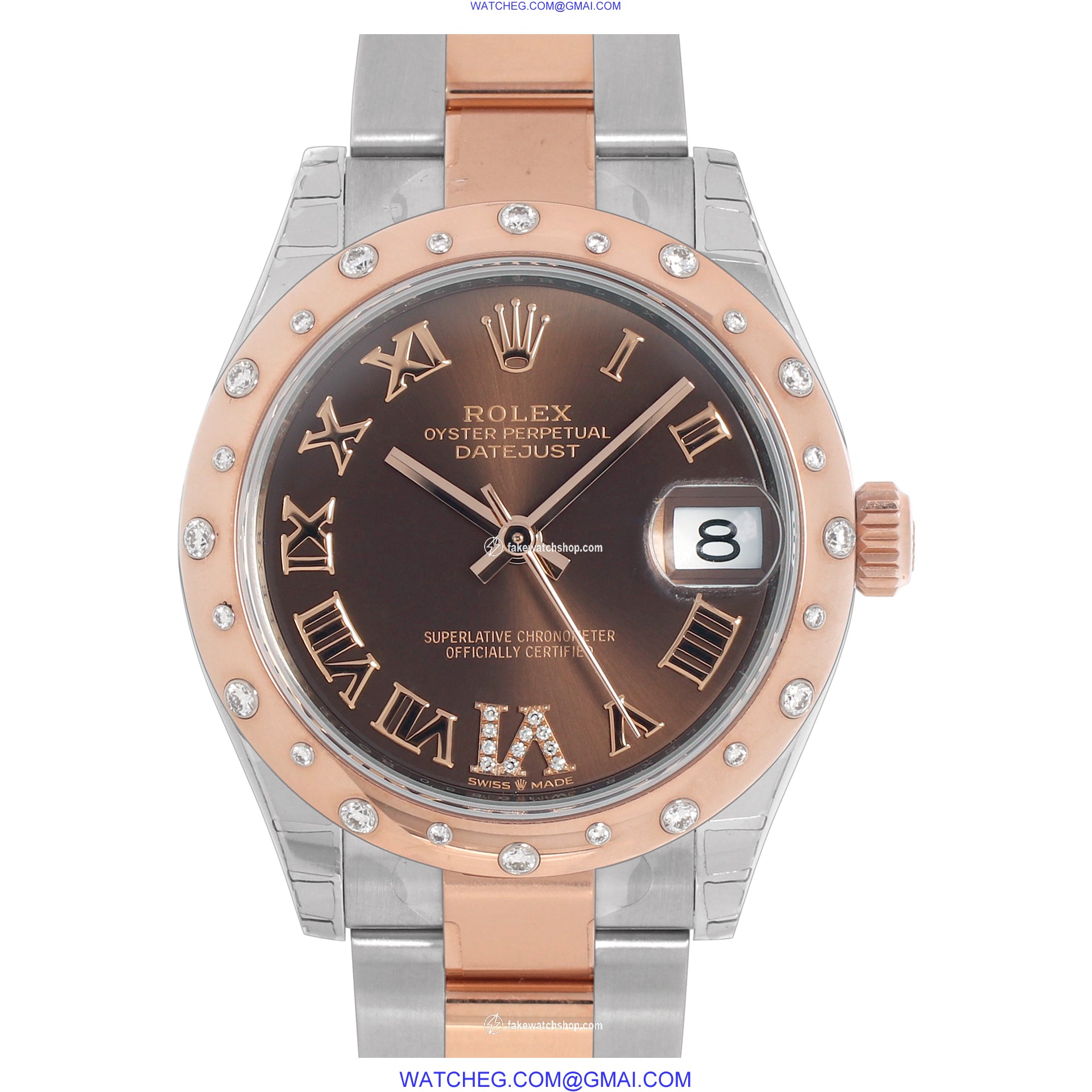 Rolex 278341RBR Datejust Automatic Female Stainless Steel