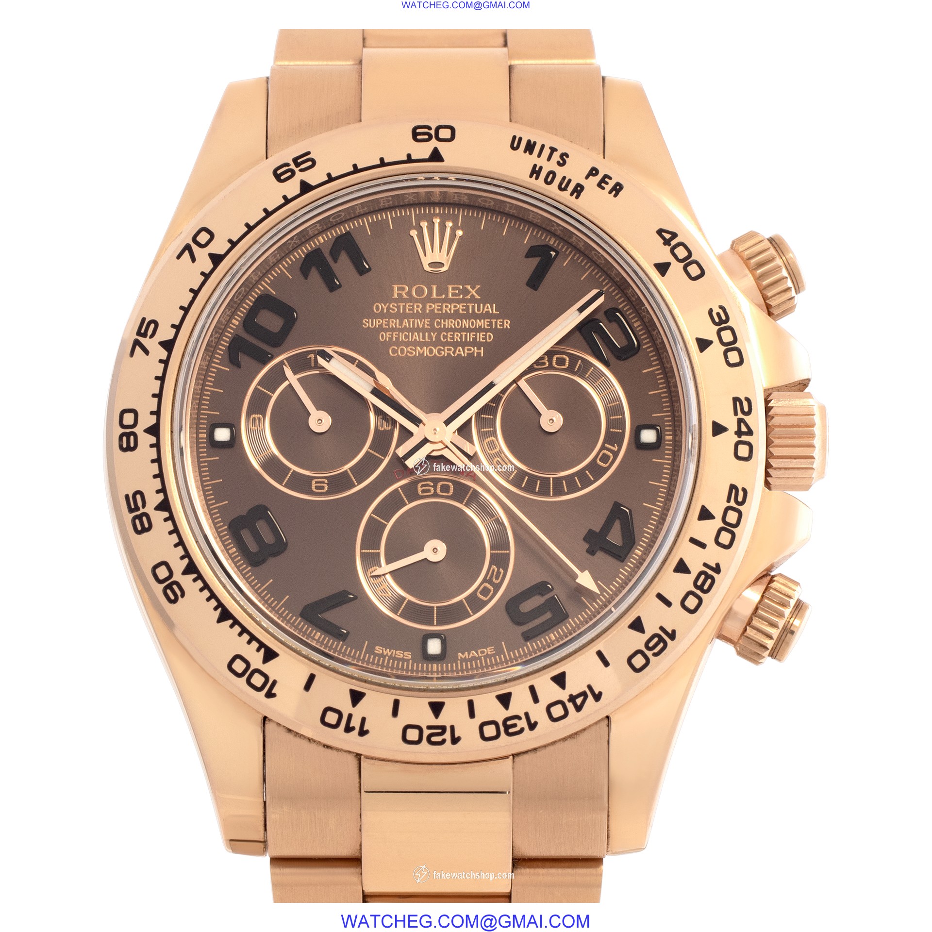Rolex 116505 Daytona Automatic Female 18k rose gold