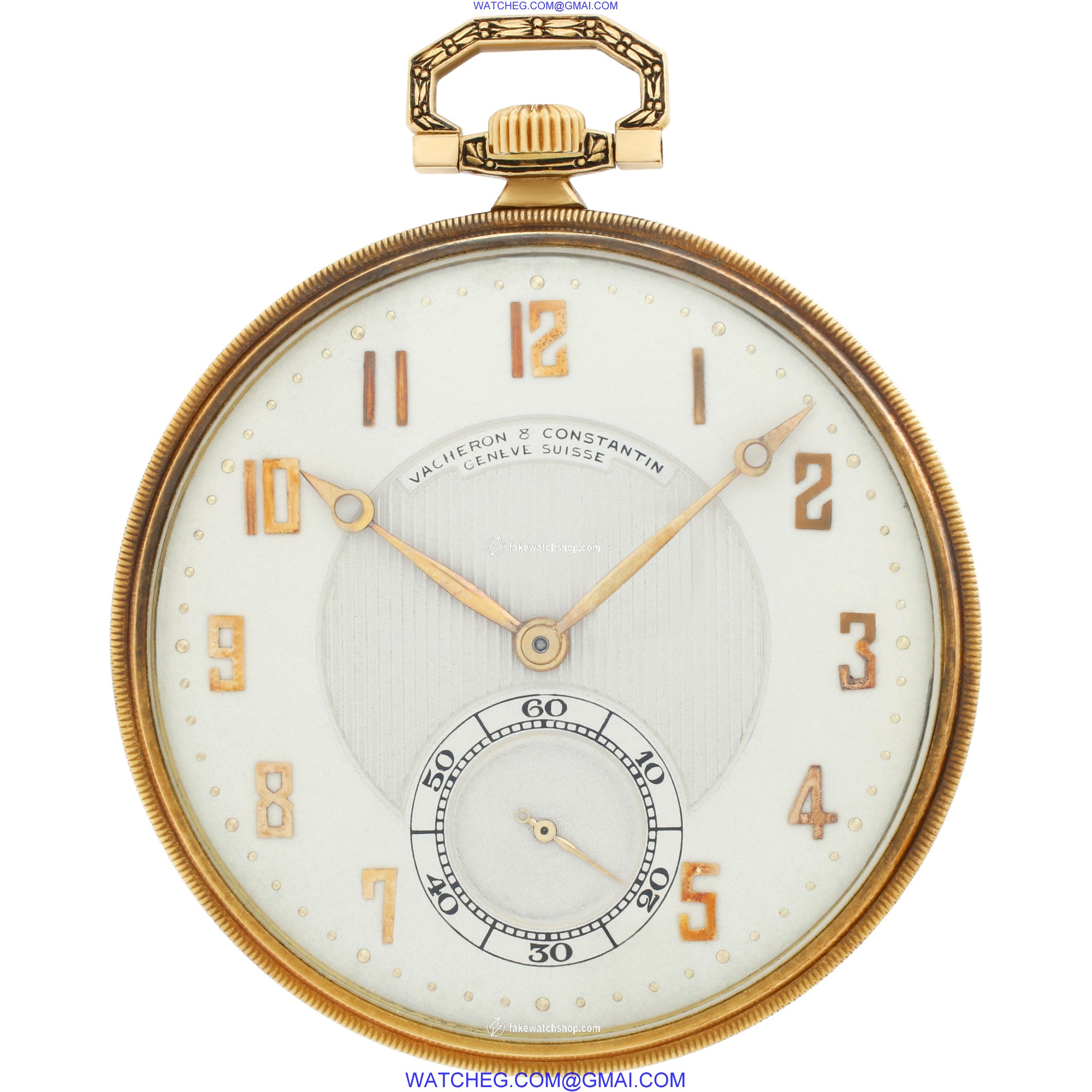 Vacheron Constantin 254959 pocket watch Manual Male 18k yellow gold