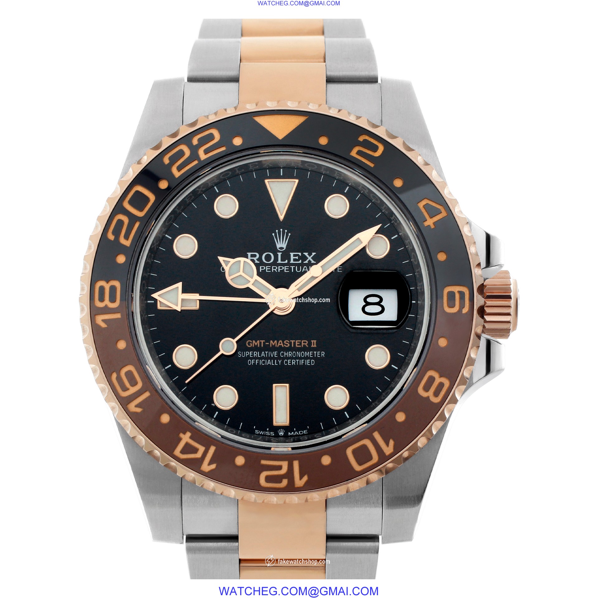 Rolex 126711CHNR GMT-Master II Automatic Male Stainless Steel
