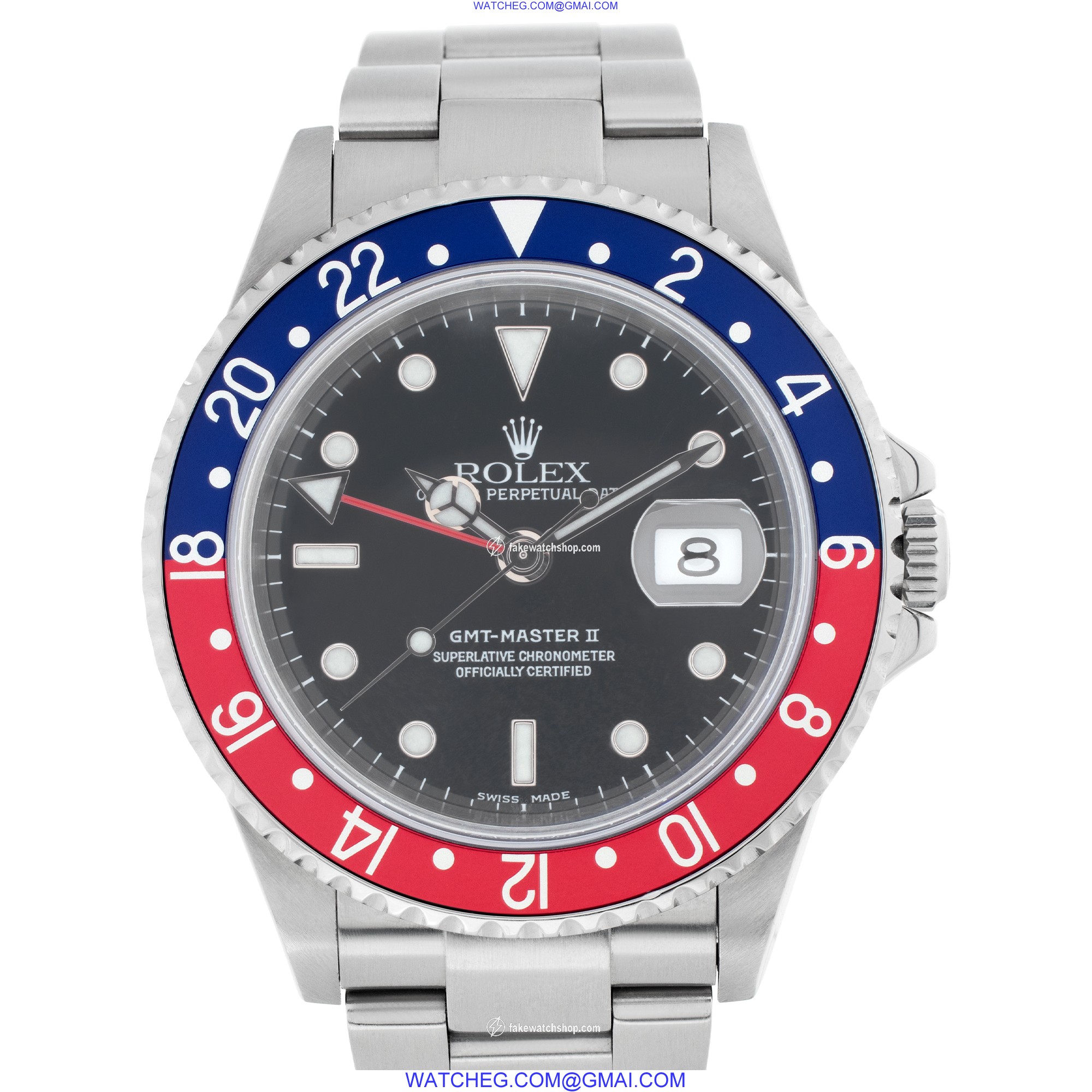 Rolex 16710 GMT-Master II Automatic Male Stainless Steel