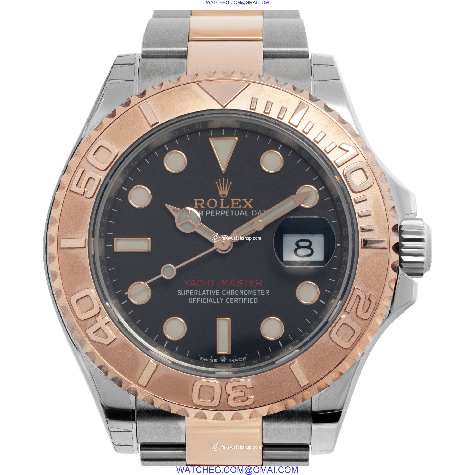 Rolex 126621 Yacht-Master Automatic Male 18k everose & stainless steel