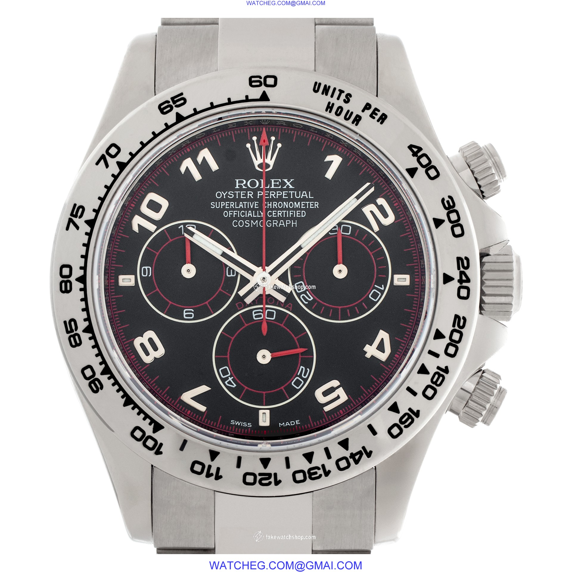 Rolex 116509 Daytona Automatic Male 18k White Gold