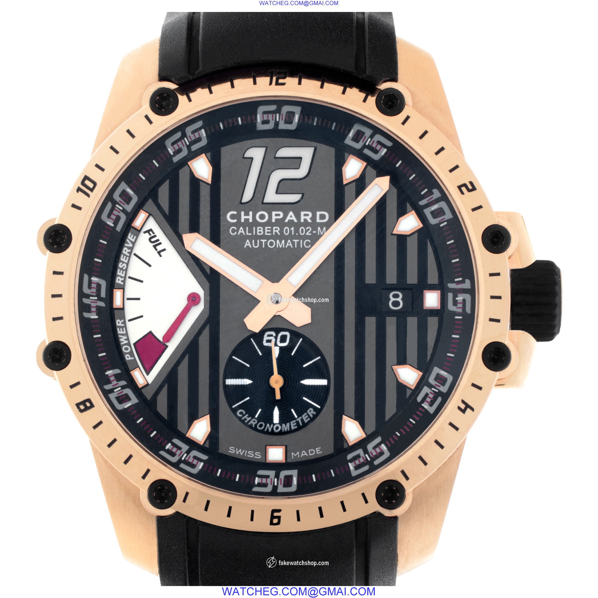 Chopard 161291-5001 Superfast Automatic Male 18k rose gold