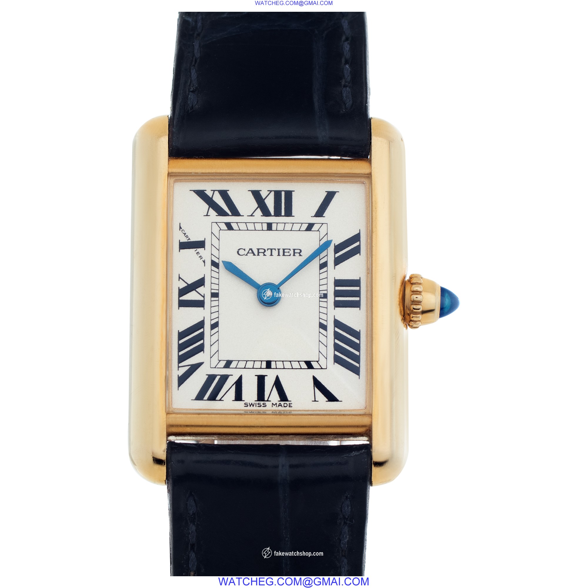 Cartier w1529856 Tank Louis Quartz Female 18k yellow gold