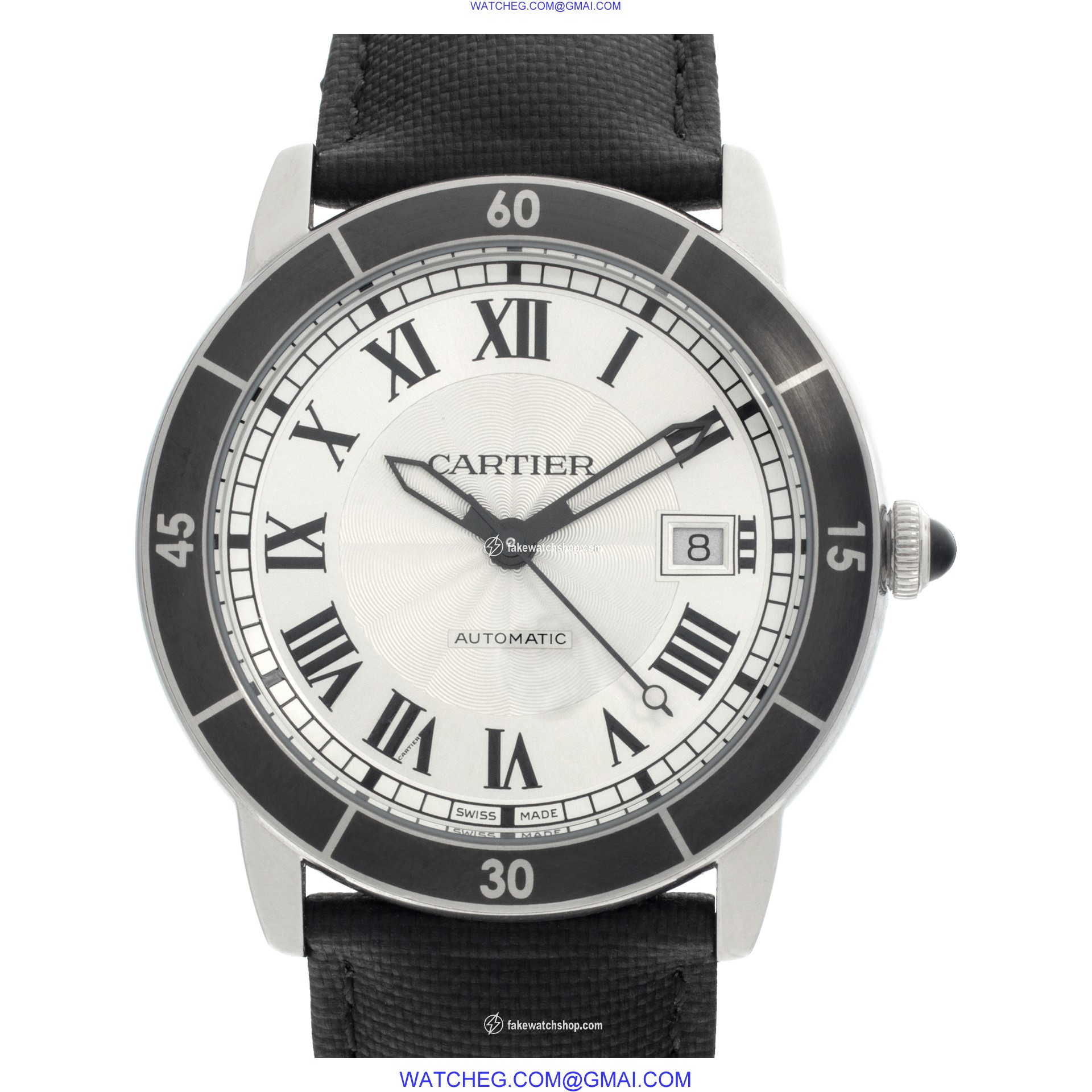 Cartier wsrn0003 Ronde Croisiere Automatic Unisex Stainless Steel