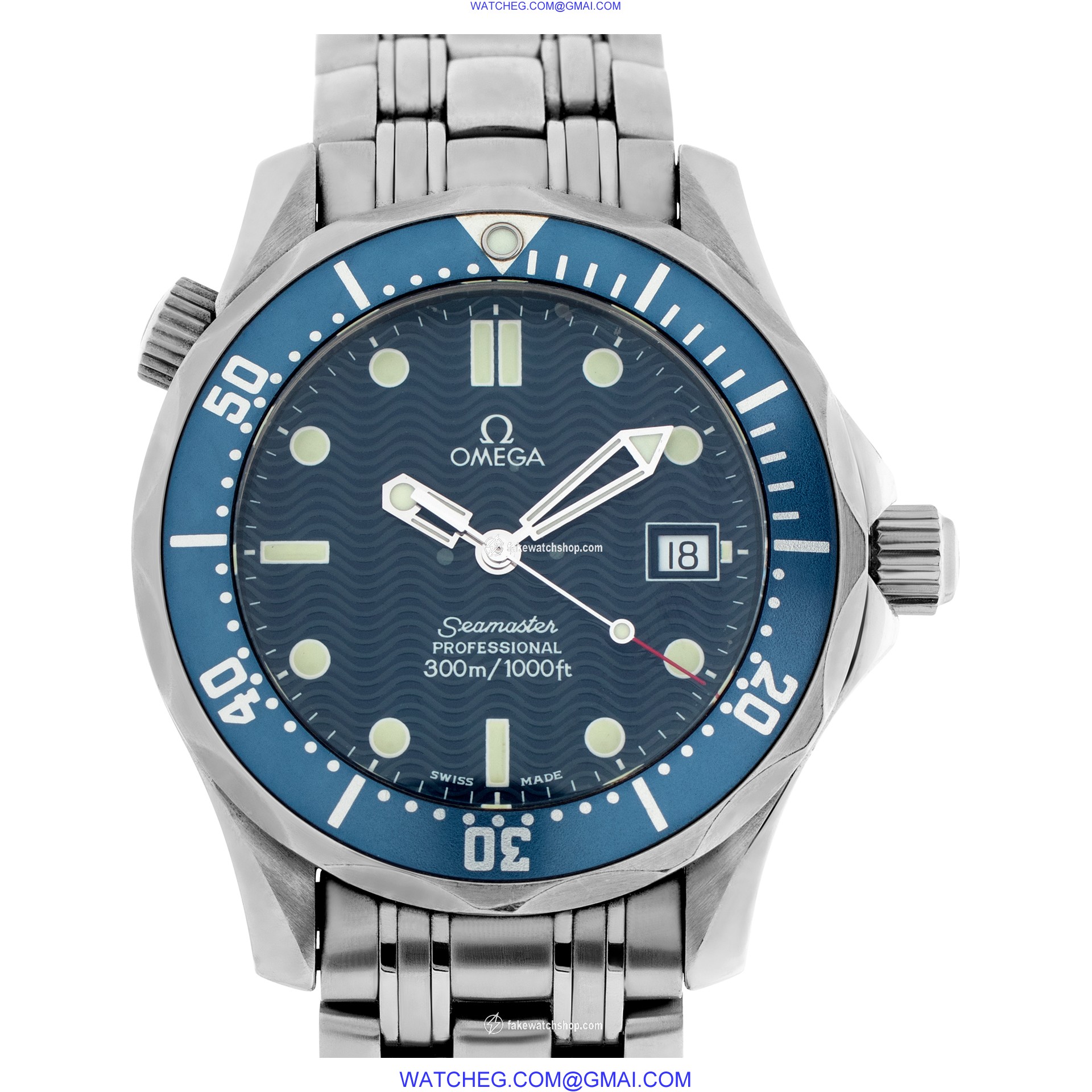 Omega 25618000 Seamaster Quartz Unisex Stainless Steel