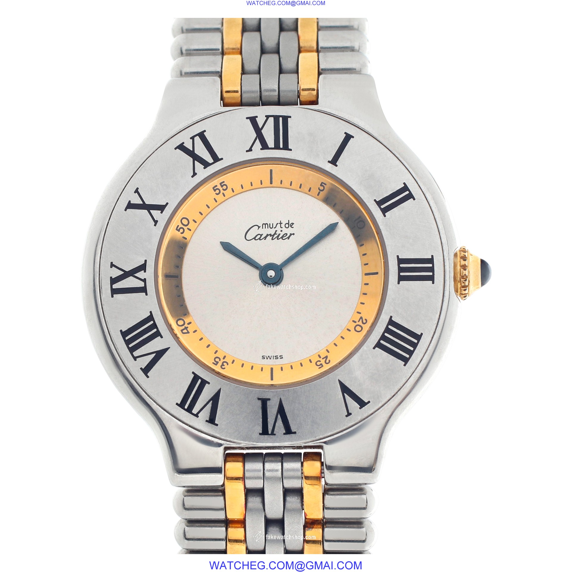 Cartier W10074F4 Must de Quartz Unisex Stainless Steel